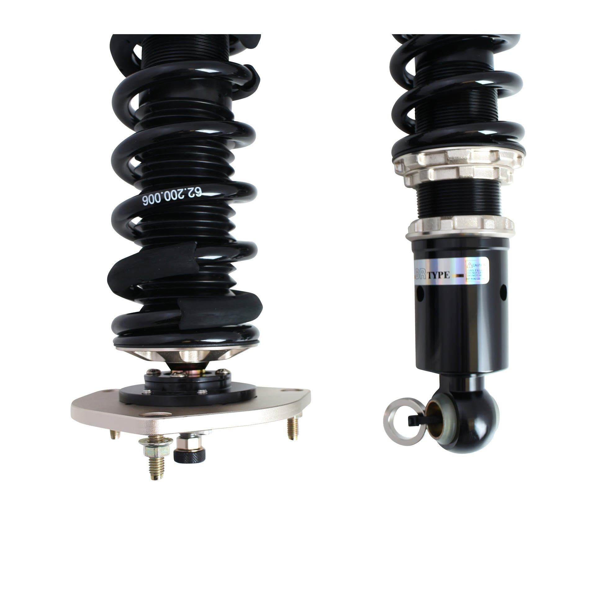 BC Racing BR Series Coilovers for 2009-2010 Pontiac Vibe FWD (E140)