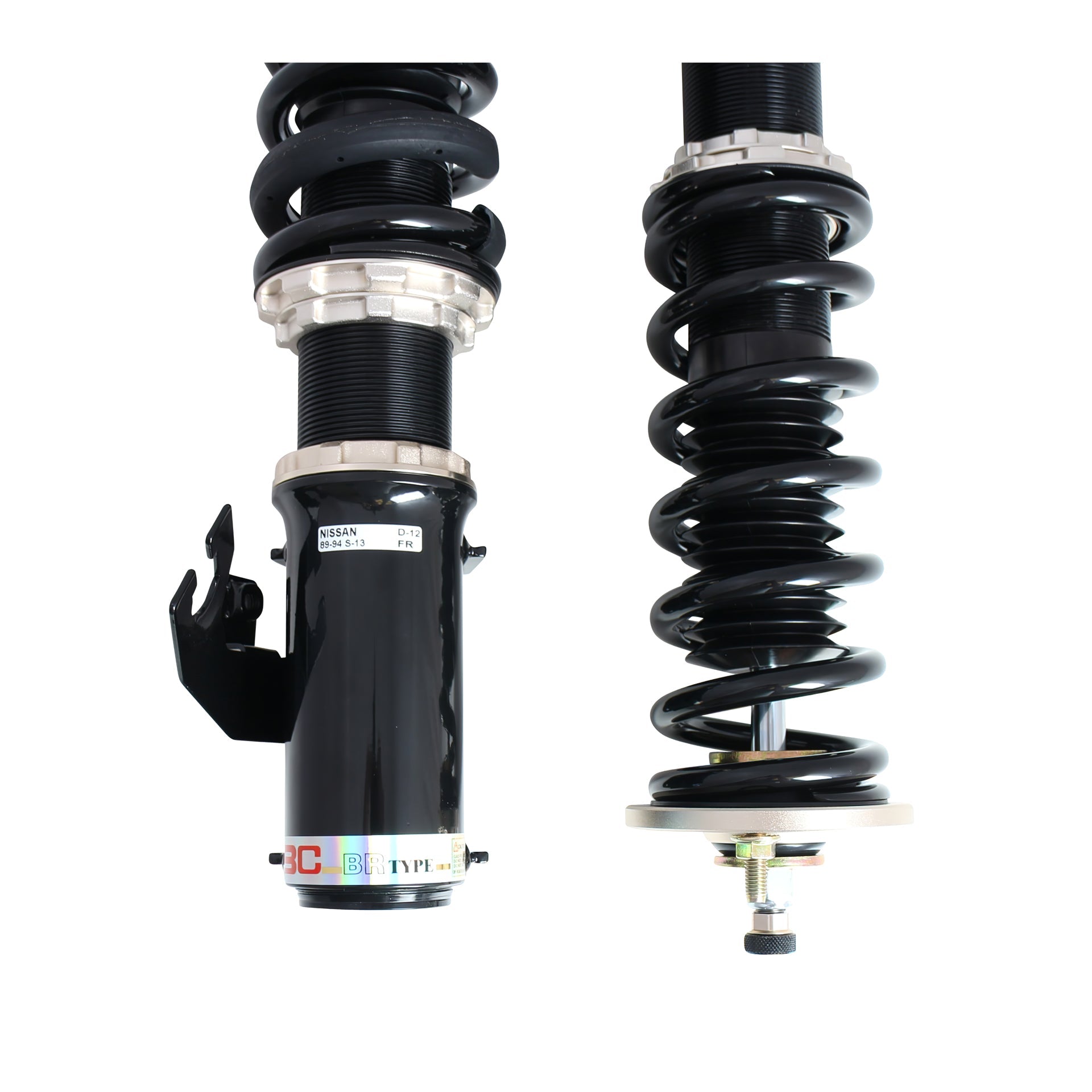 BC Racing HM Series Coilovers for 1989-1994 Nissan 240SX RWD (S13)