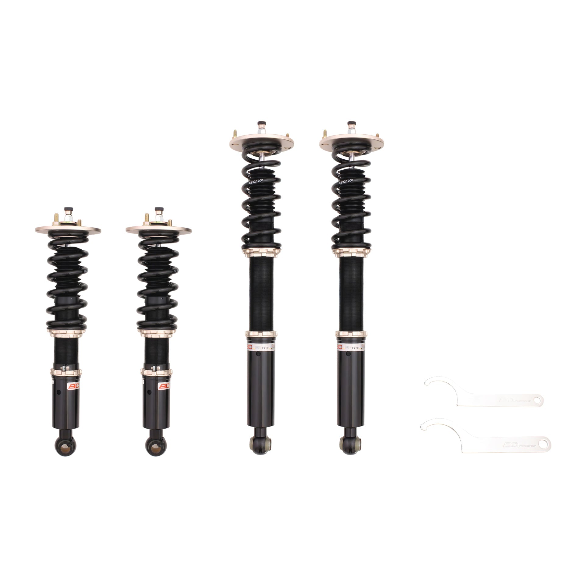 BC Racing ER Series Coilovers for 1993-1998 Nissan Skyline R33 GTS RWD (ECR33)