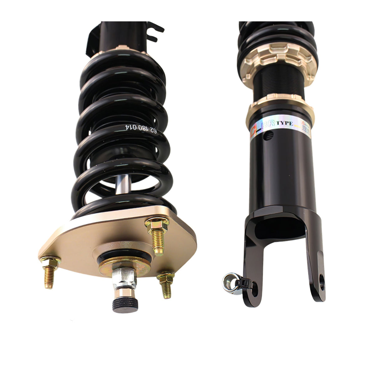 BC Racing ZR Series Coilovers (True Rear) for 1995-1999 BMW M3 RWD (E36)