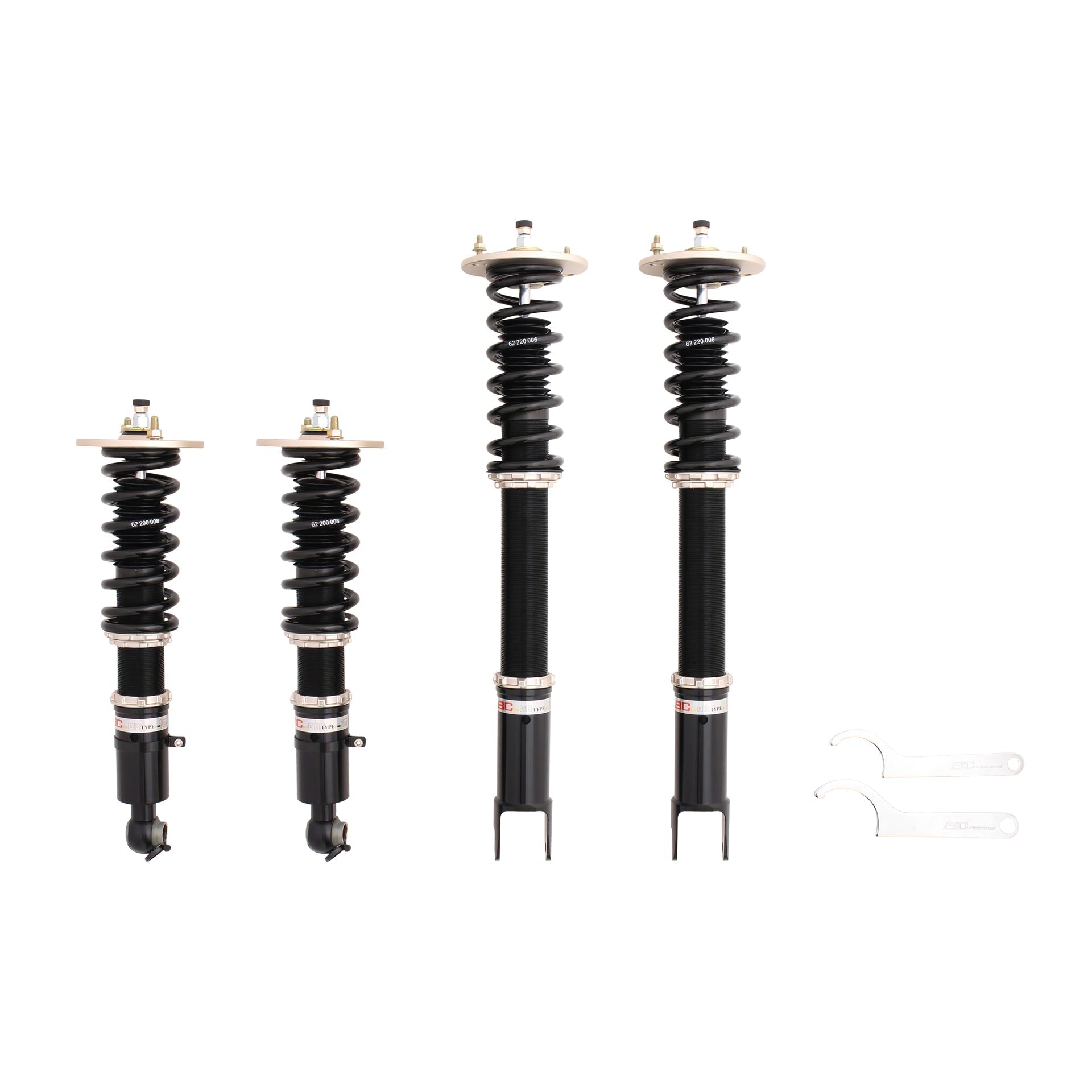 BC Racing ZX Series Coilovers for 1999-2002 Nissan Skyline R34 GTS RWD (ER34) Rear Fork