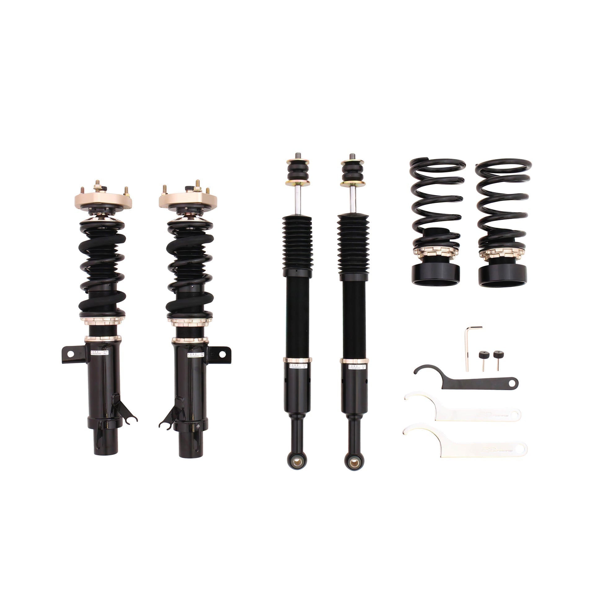 BC Racing RM Series Coilovers for 2000-2005 Ford Focus MK1 (Excl. Wagon) FWD (DAW)