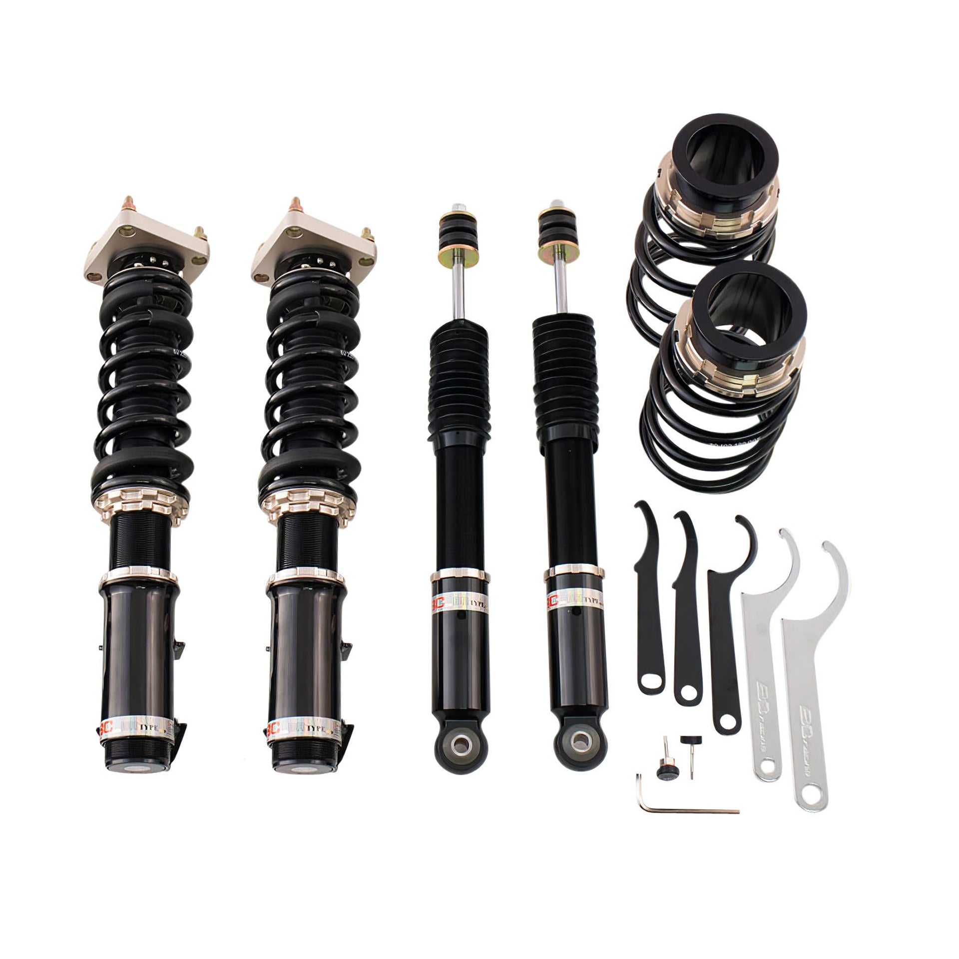 BC Racing DS Series Coilovers for 1999-2004 Ford Mustang Cobra RWD (SN95) w/IRS
