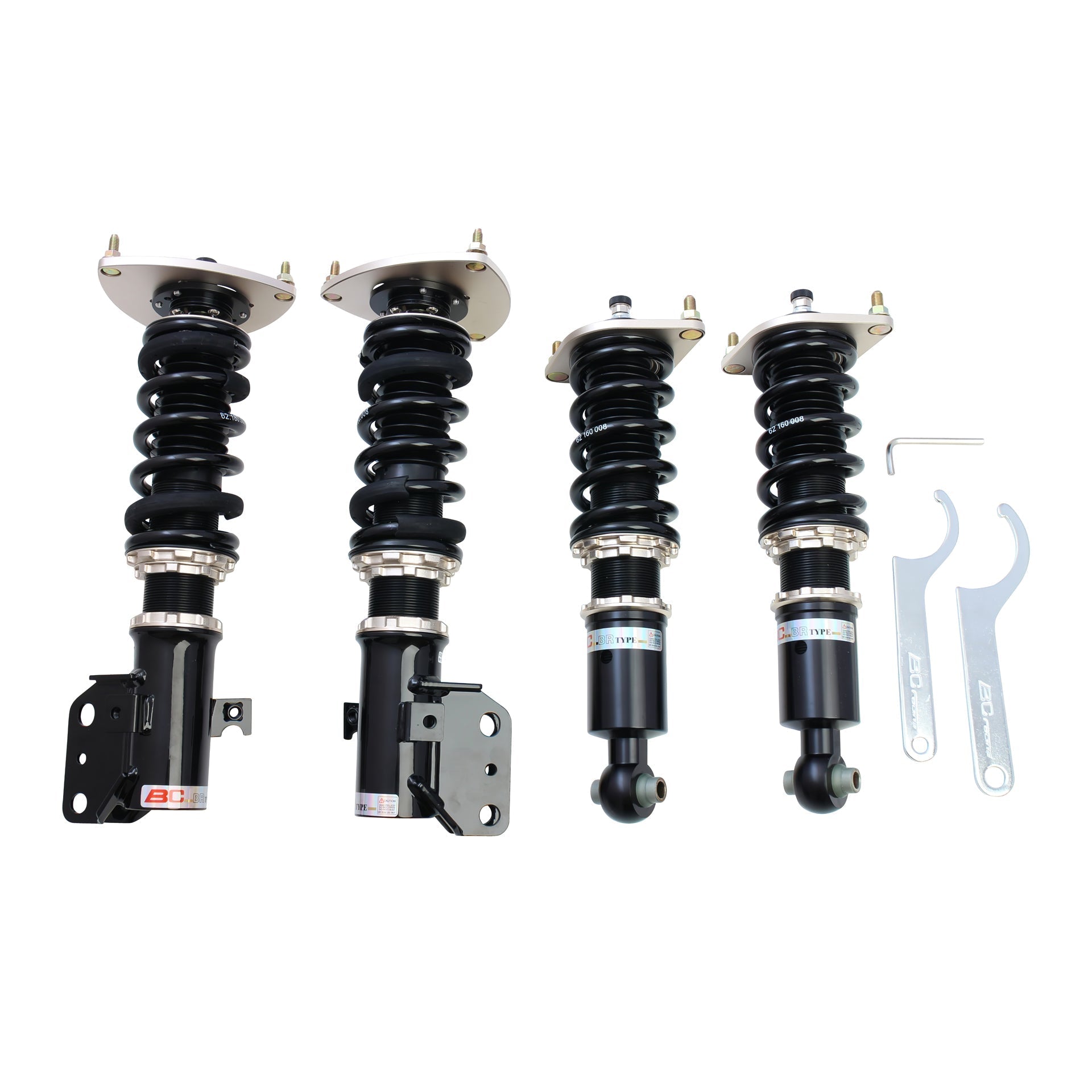 BC Racing BR Series Coilovers (Extreme Low) for 2000-2004 Subaru Legacy AWD (BE/BH)