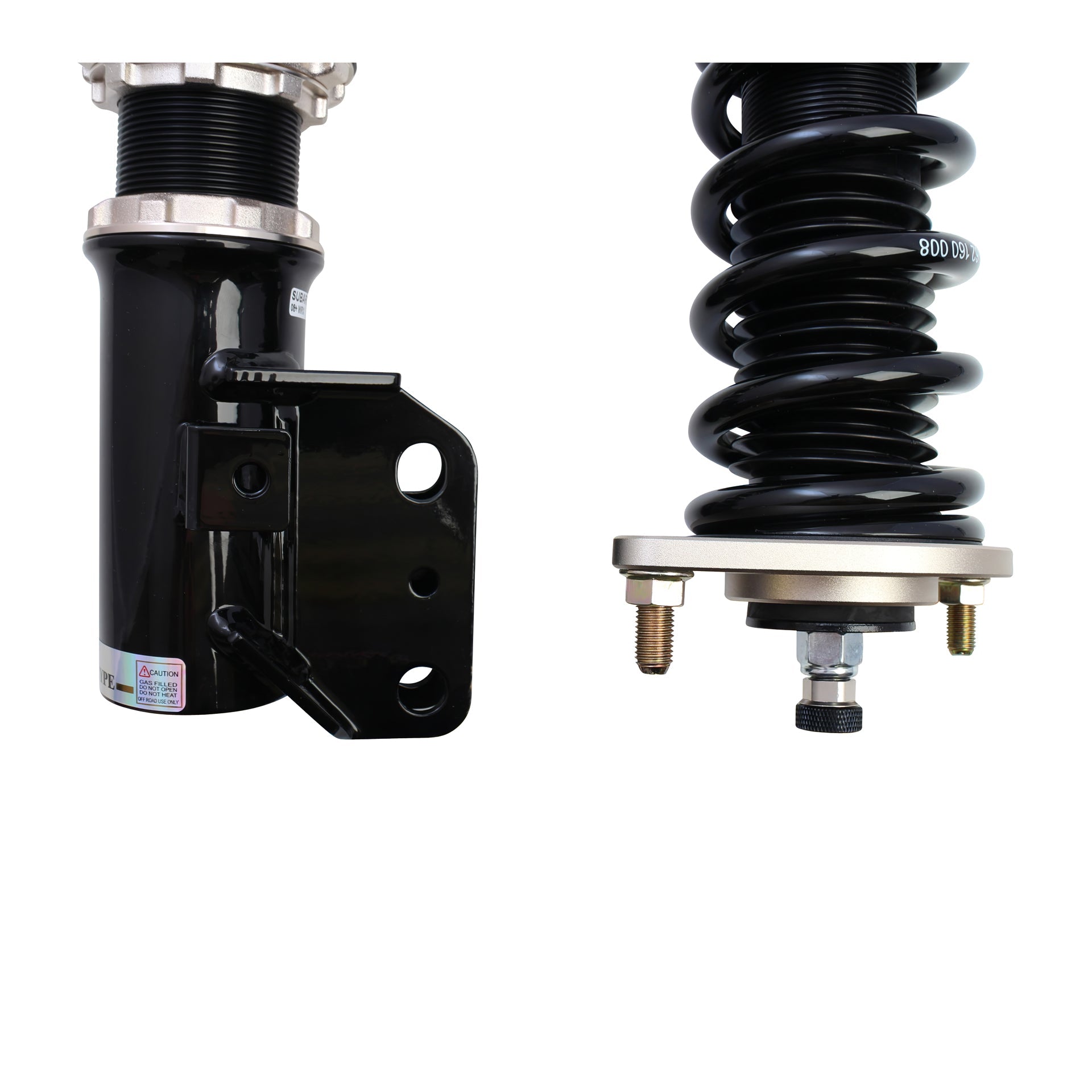 BC Racing BR Series Coilovers (Extreme Low) for 2000-2004 Subaru Legacy AWD (BE/BH)