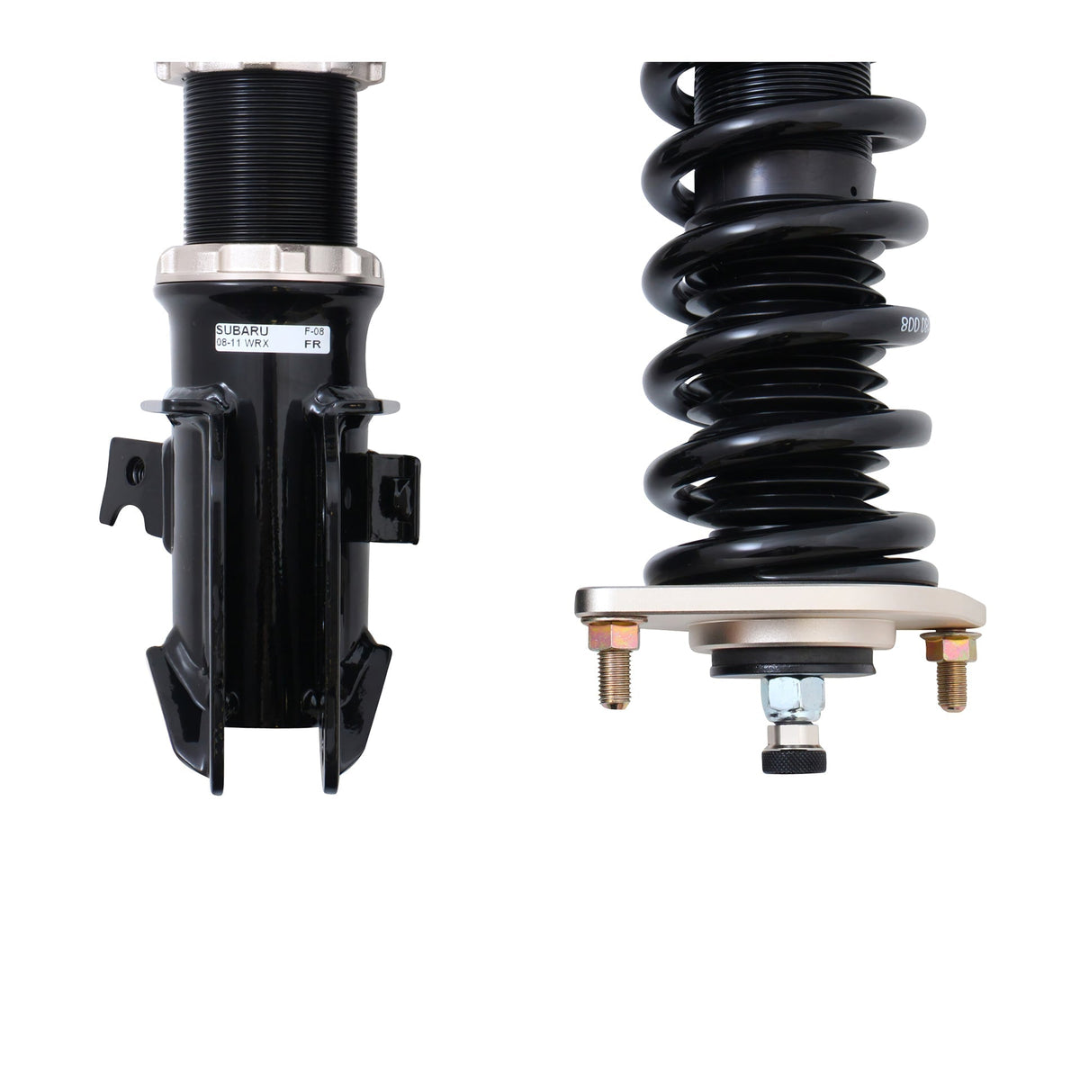 BC Racing ER Series Coilovers for 2008-2014 Subaru Impreza AWD (GH8)