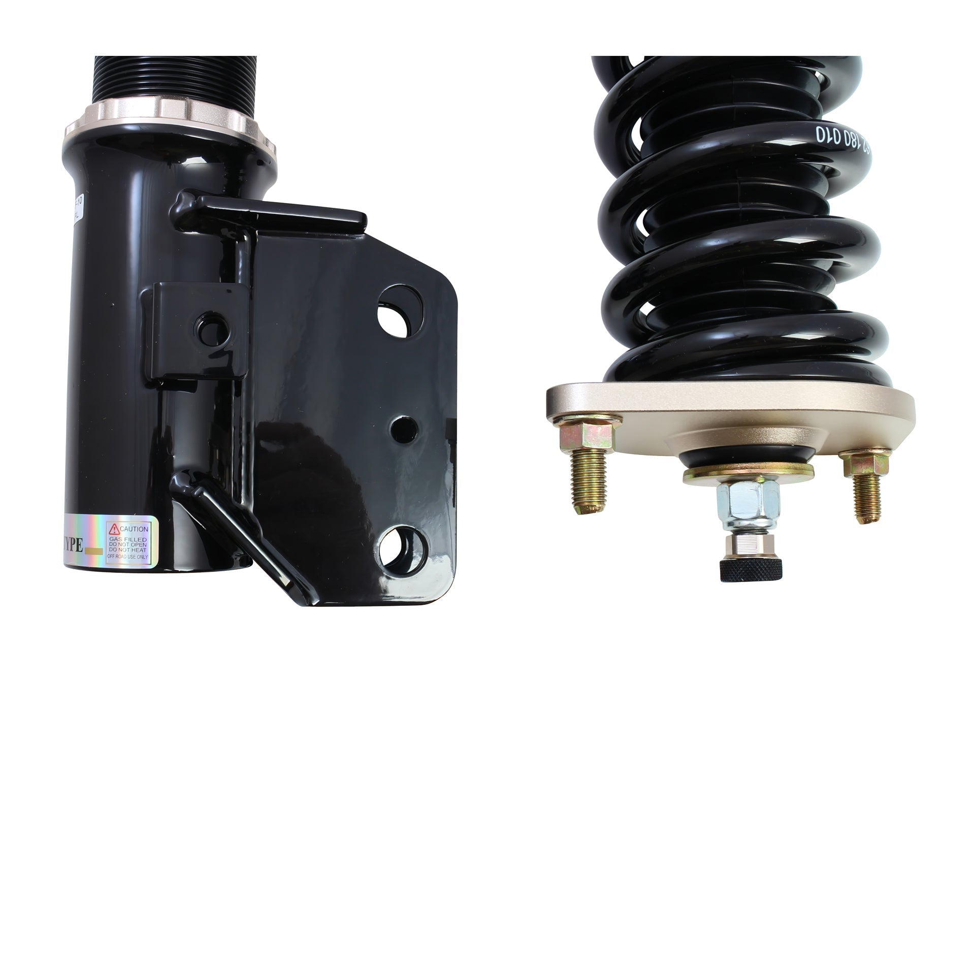 BC Racing ZX Series Coilovers for 2008-2014 Subaru WRX AWD (GRB)