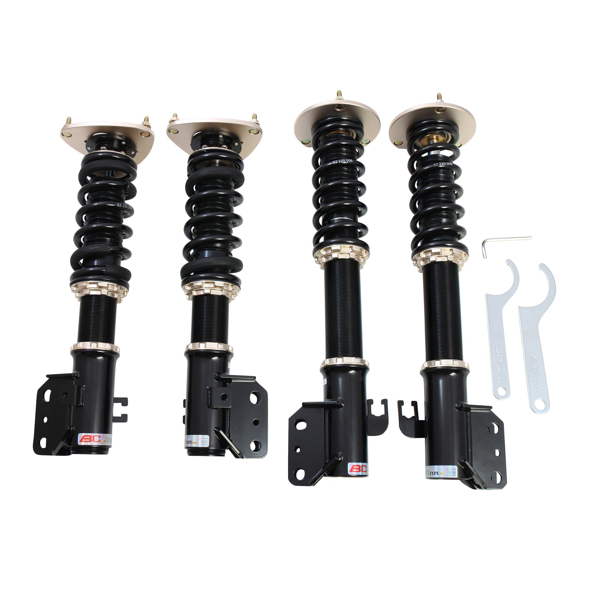 BC Racing BR Series Coilovers for 1998-2002 Subaru Forester AWD (SF)