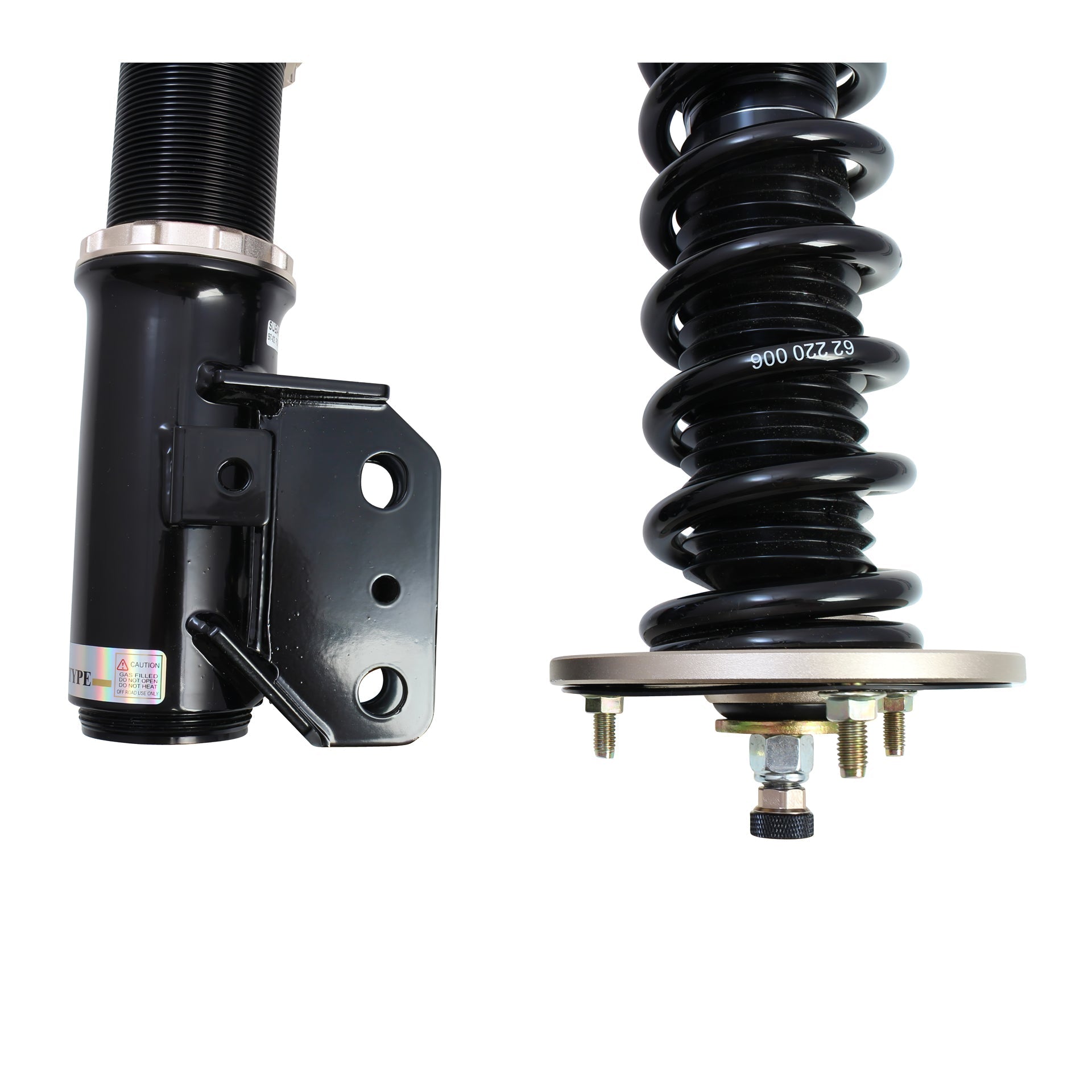 BC Racing BR Series Coilovers for 1998-2002 Subaru Forester AWD (SF)
