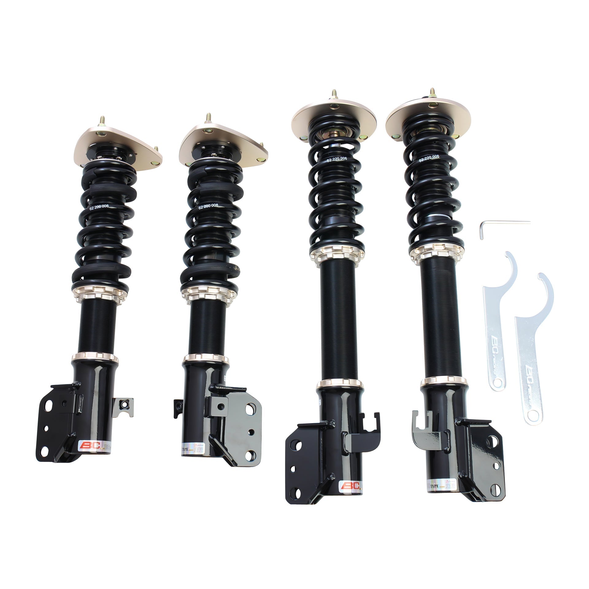 BC Racing BR Series Coilovers for 2003-2008 Subaru Forester AWD (SG)