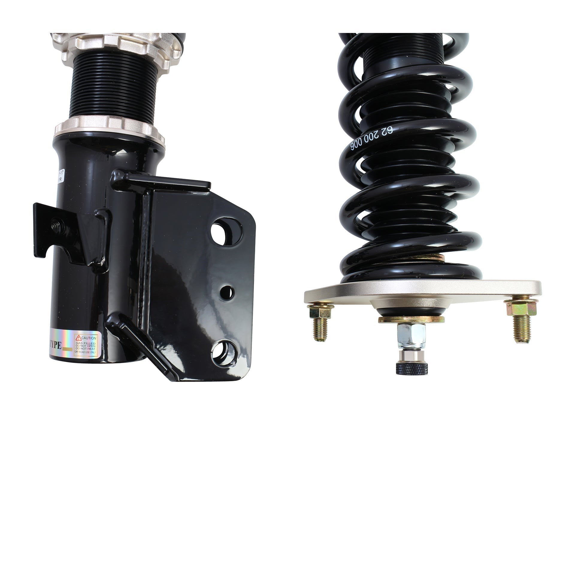 BC Racing ZR Series Coilovers for 2011-2014 Subaru WRX STI Sedan AWD (GVB/GVF)