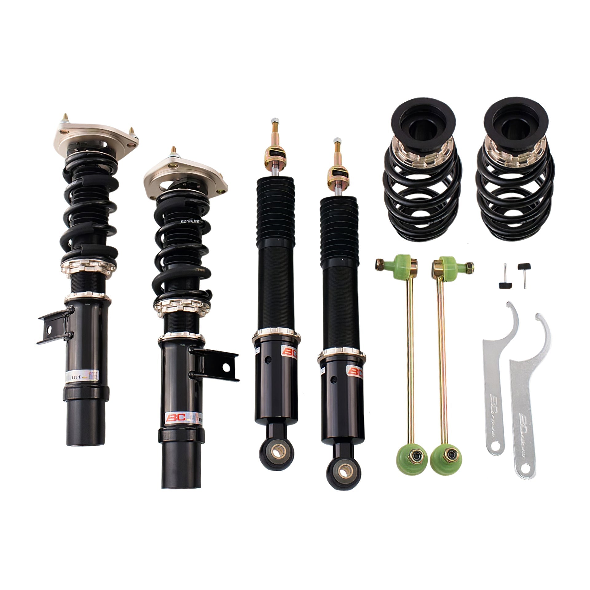 BC Racing BR Series Coilovers for 2009-2017 Volkswagen Passat CC FWD (B6)