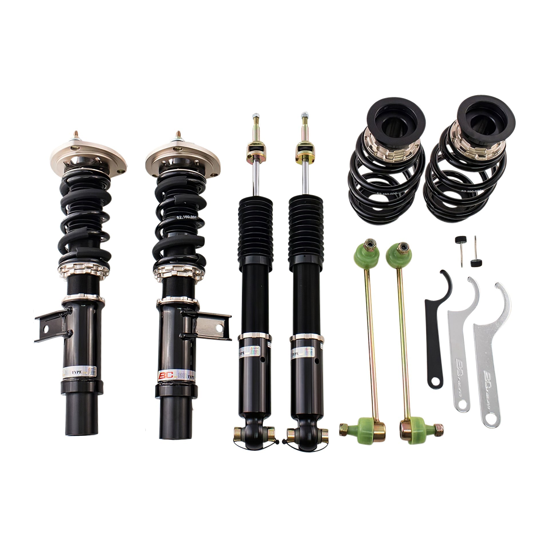 BC Racing BR Series Coilovers for 2015-2021 Volkswagen Golf FWD (MK7/A7) 49.5mm Front Strut