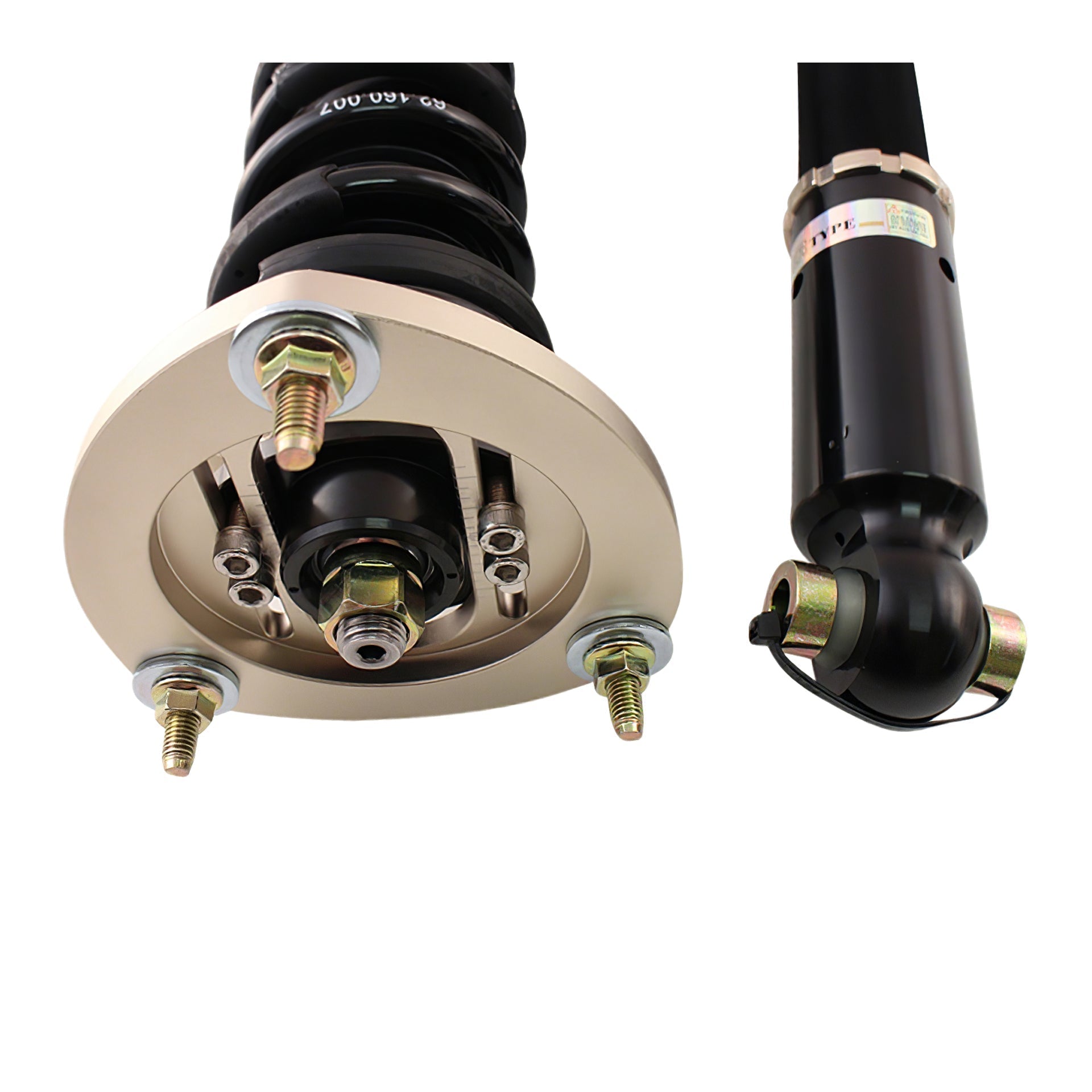 BC Racing BR Series Coilovers (Extreme Low) for 2015-2021 Audi TT RS FWD (MK7/A7)