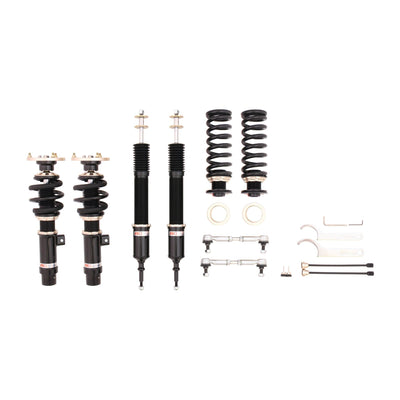 BC Racing BR Series Coilovers (True Rear) for 2010-2014 Volkswagen Golf FWD (MK6) 54.5mm Strut