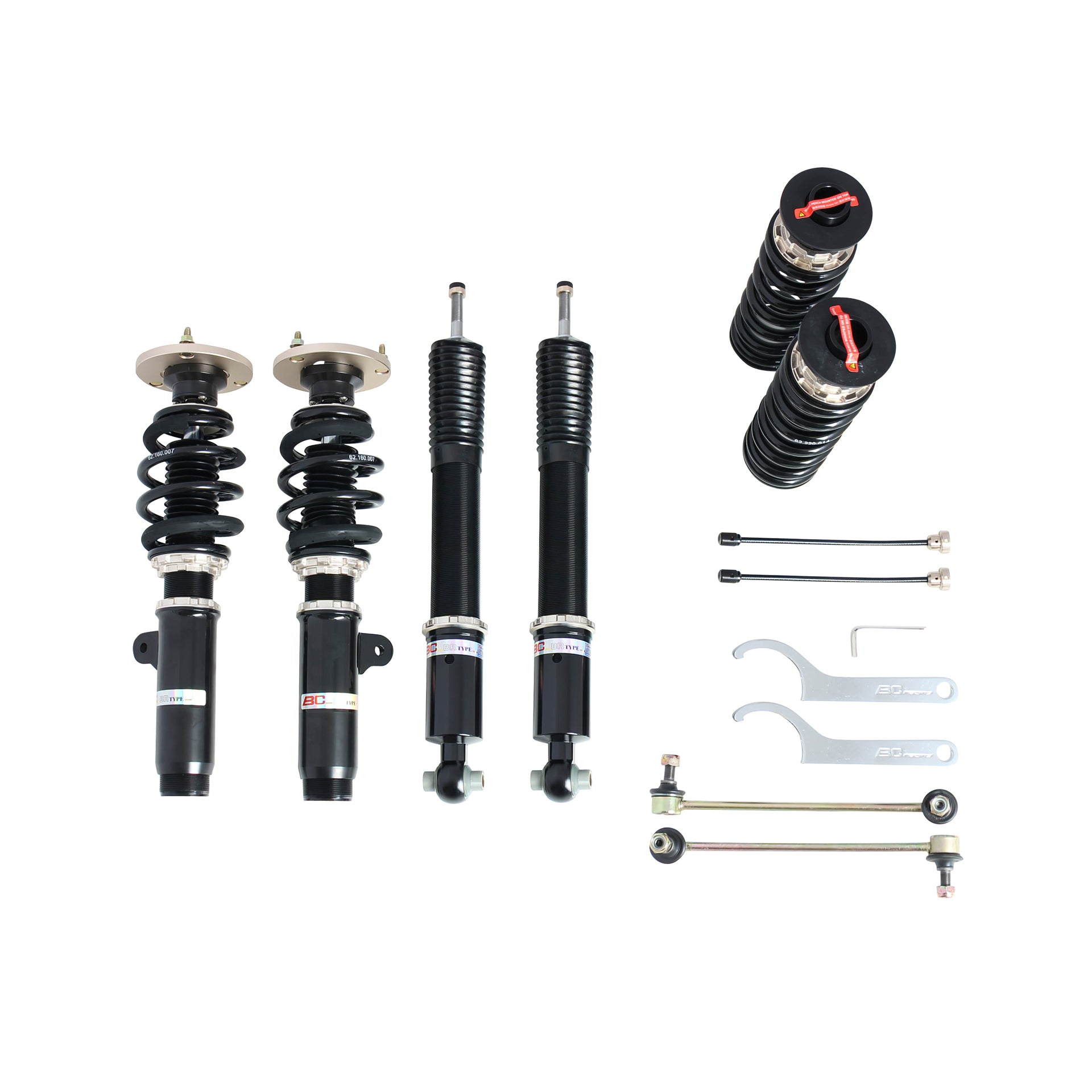 BC Racing RM Series Coilovers for 2007-2013 BMW 3 Series M3 (ORIGINALLY WITH EDC) RWD (E90/92 M3)