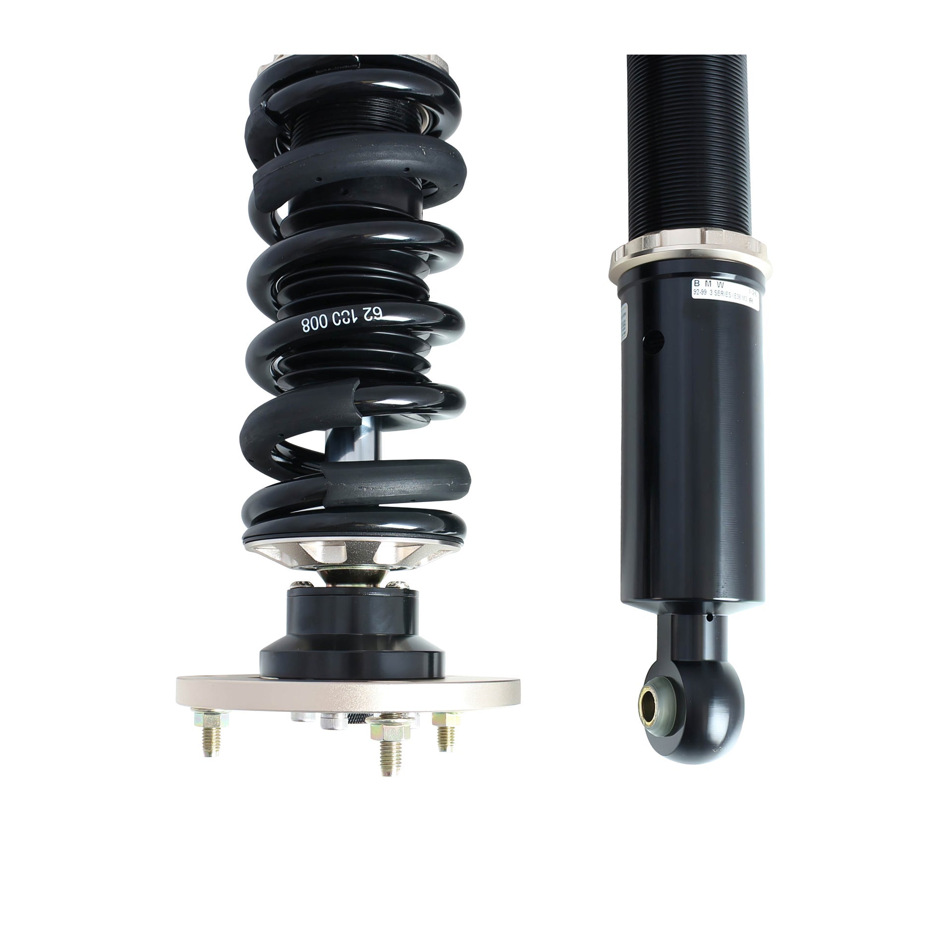 BC Racing BR Series Coilovers (Extreme Low) for 1995-1999 BMW M3 RWD (E36)