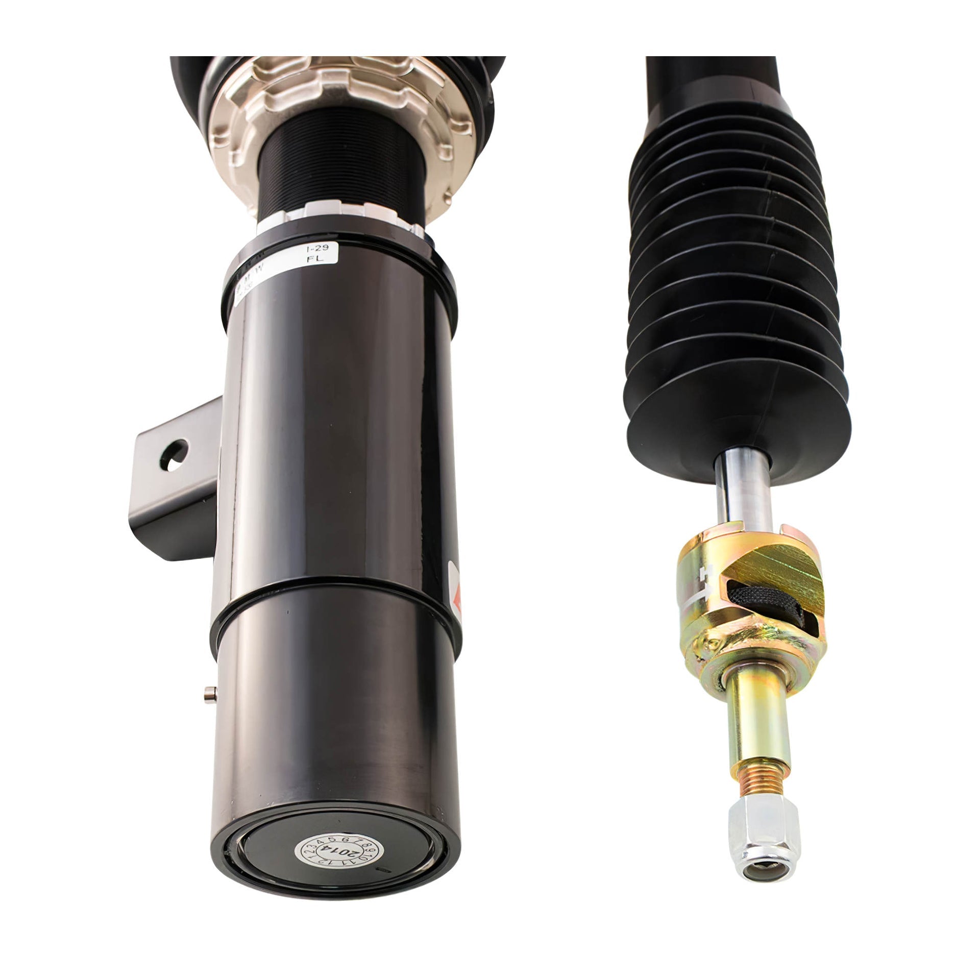 BC Racing ER Series Coilovers for 2012-2015 BMW 3 Series RWD (F30) 3-Bolt Top Mount