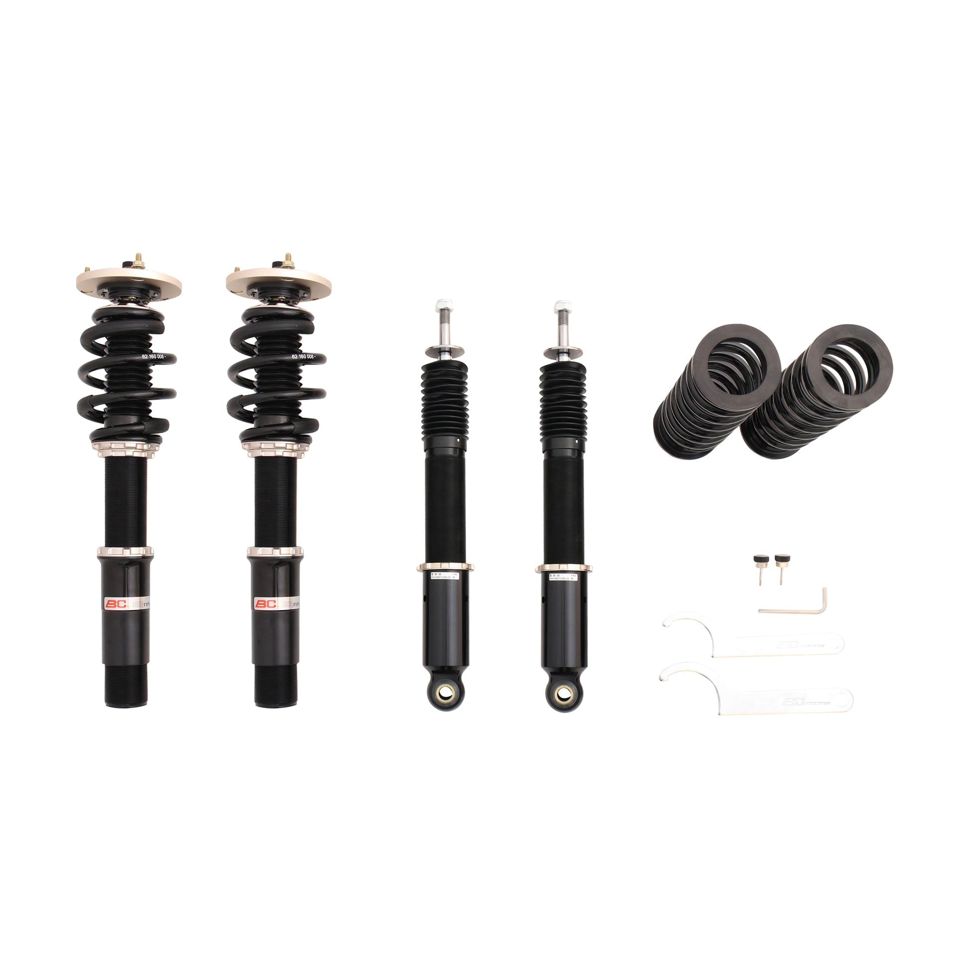BC Racing DS Series Coilovers for 1999-2004 BMW 528i Touring RWD (E39)