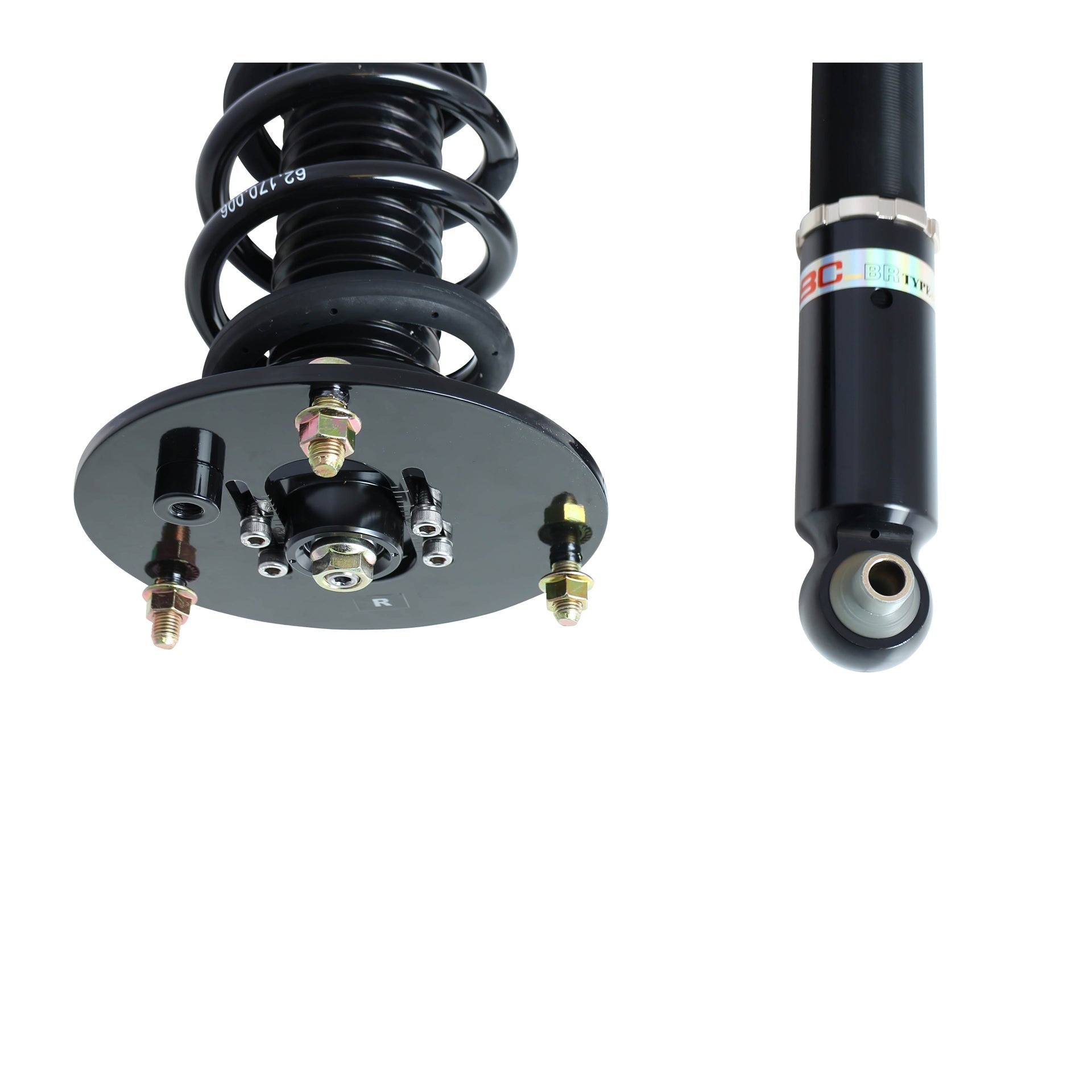 BC Racing BR Series Coilovers for 2014-2015 BMW 4 Series AWD (F32) 3-Bolt Top Mount