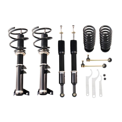 BC Racing BR Series Coilovers for 2001-2007 Mercedes-Benz C230 RWD (W203)