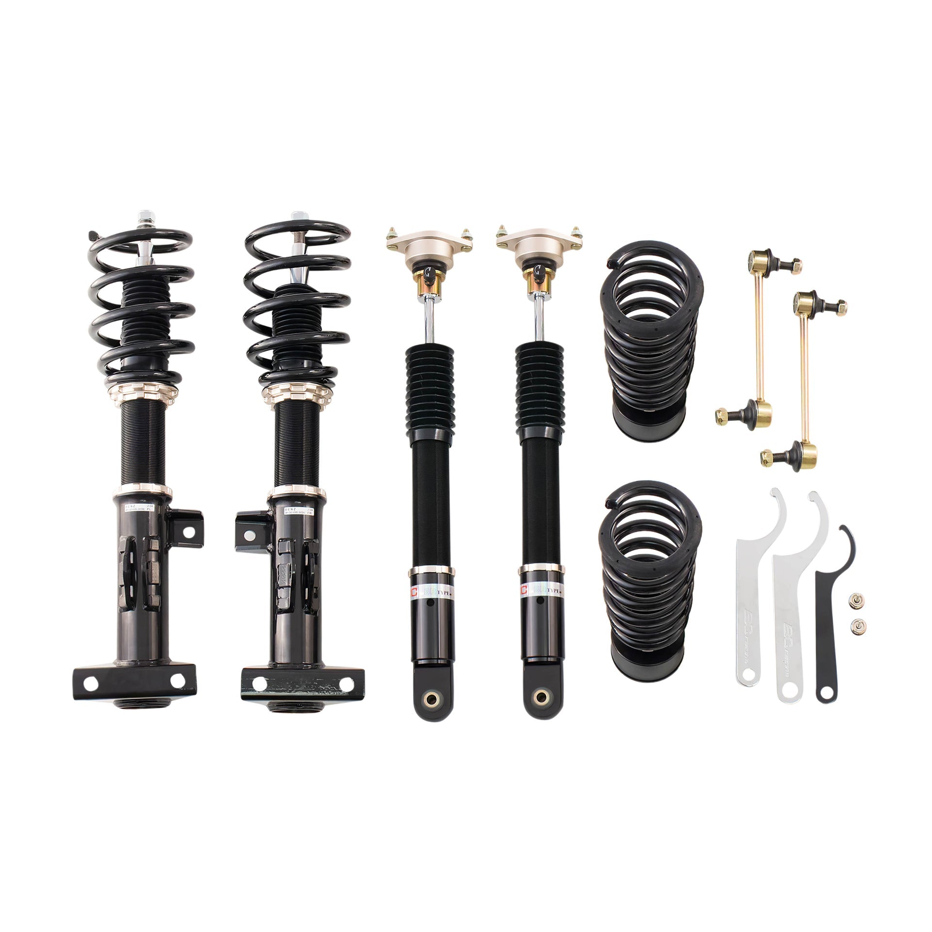 BC Racing BR Series Coilovers for 2008-2015 Mercedes-Benz C63 AMG RWD (W204)