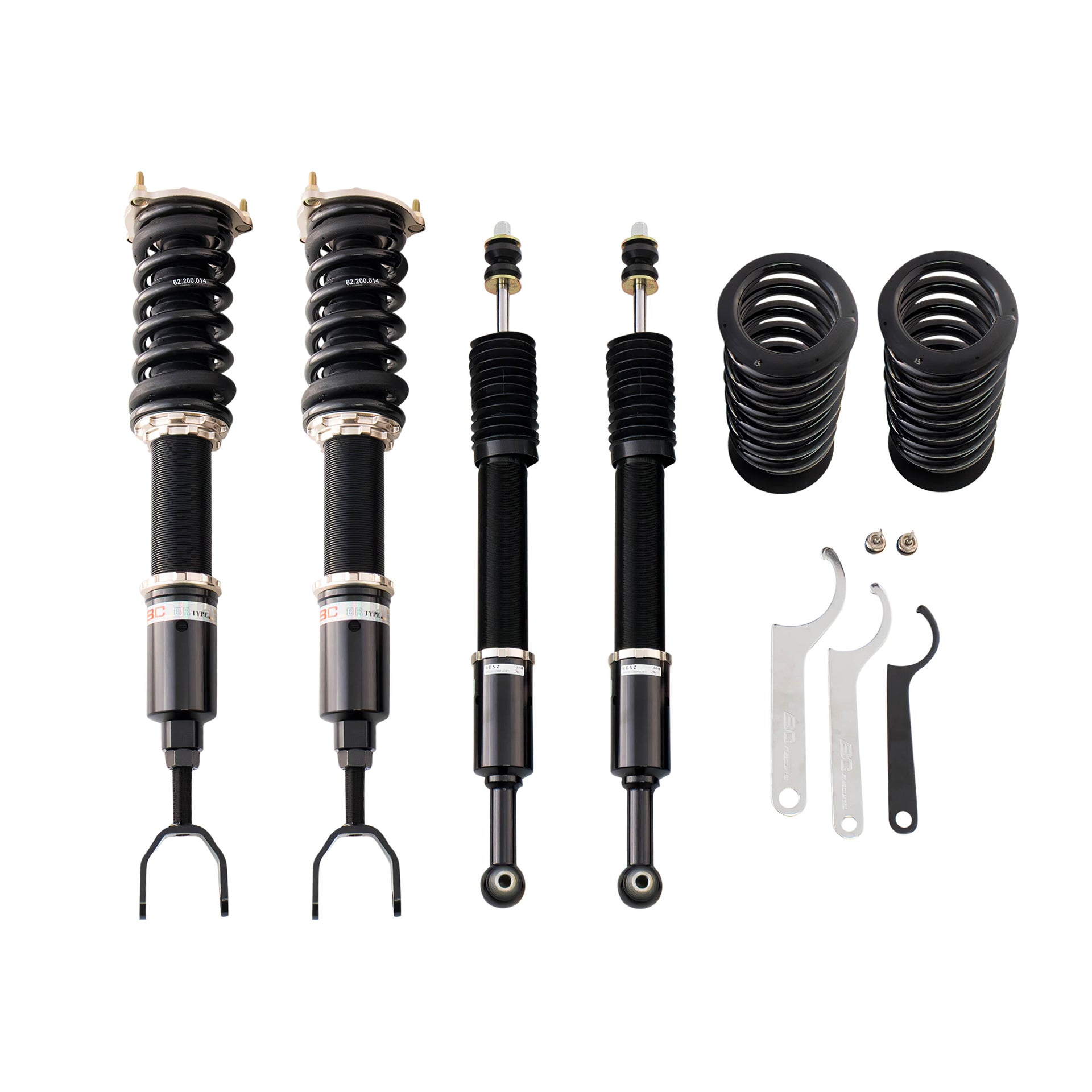BC Racing BR Series Coilovers for 2002-2009 Mercedes-Benz E-Class Sedan RWD (W211) w/Airmatic