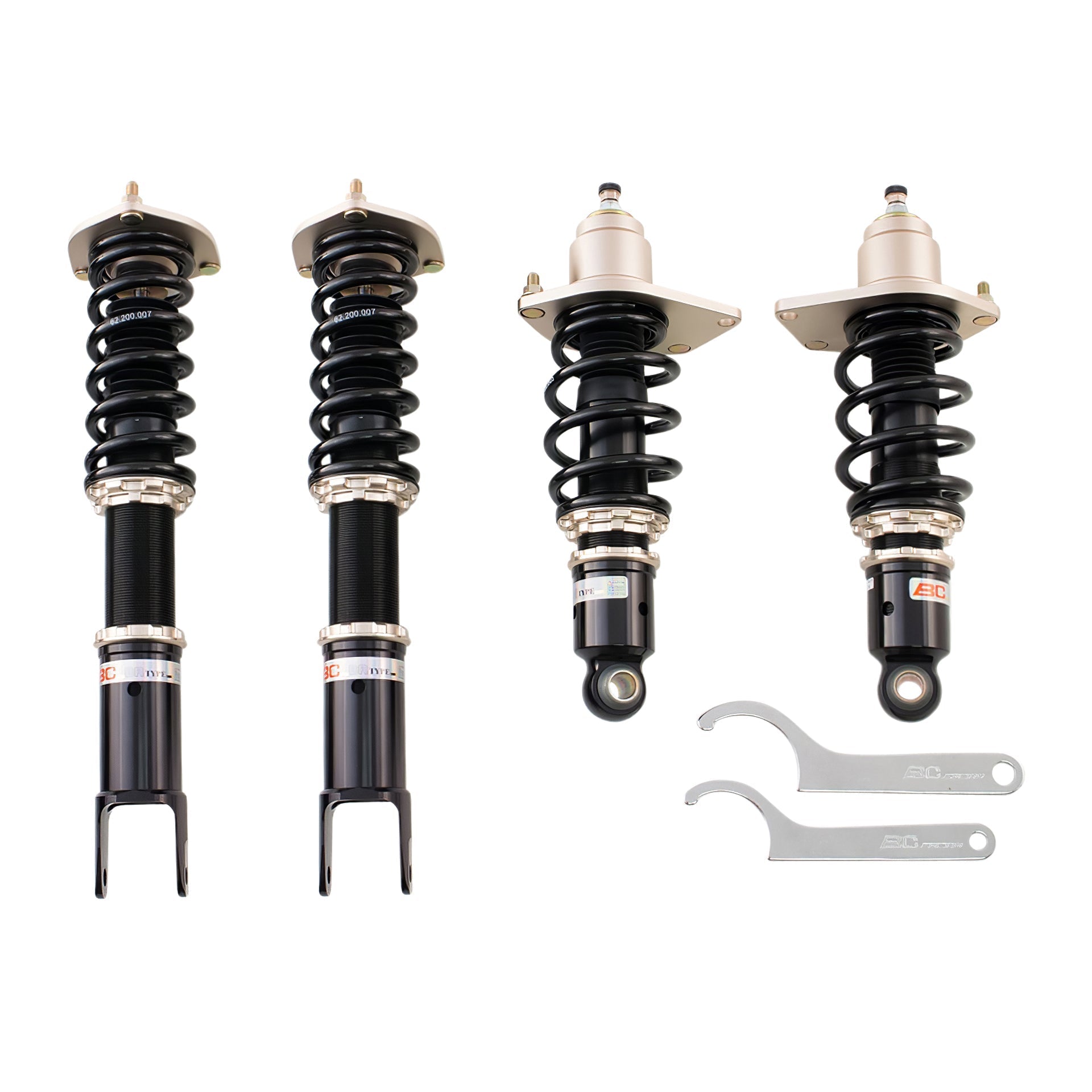 BC Racing BR Series Coilovers (Extreme Low) for 2006-2015 Mazda MX-5 RWD (NCEC)