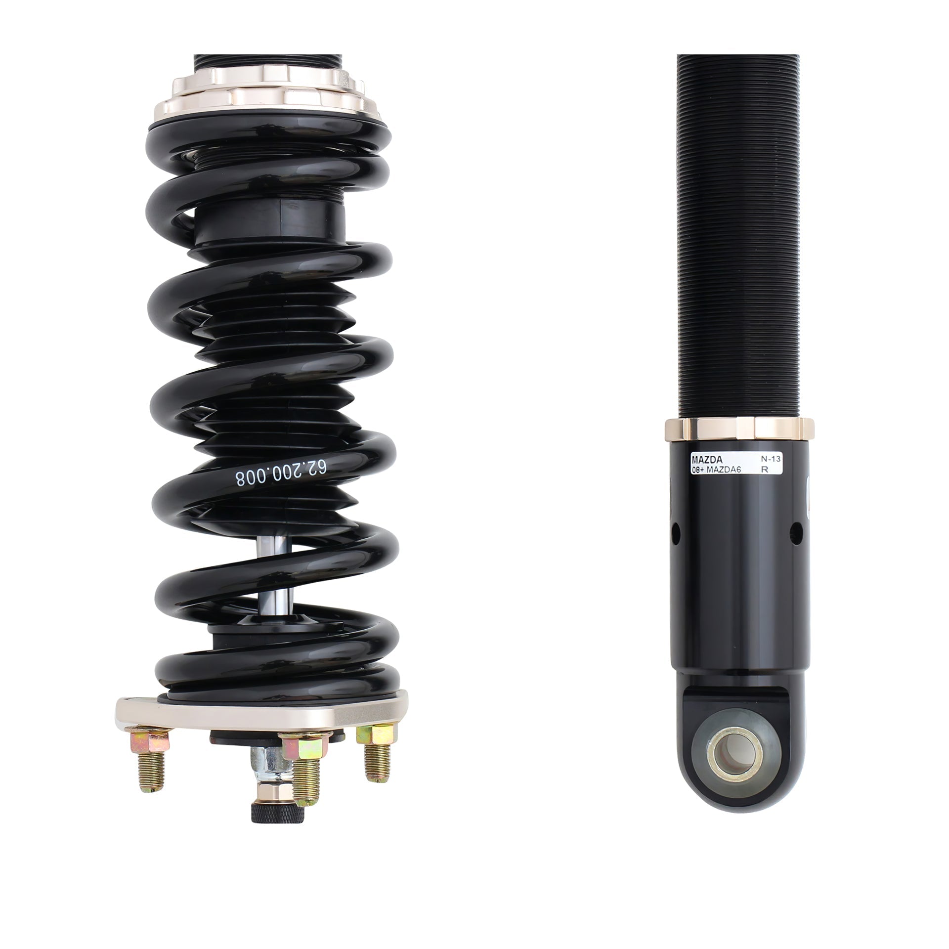 BC Racing DS Series Coilovers for 2009-2013 Mazda 6 FWD (GH5FS)