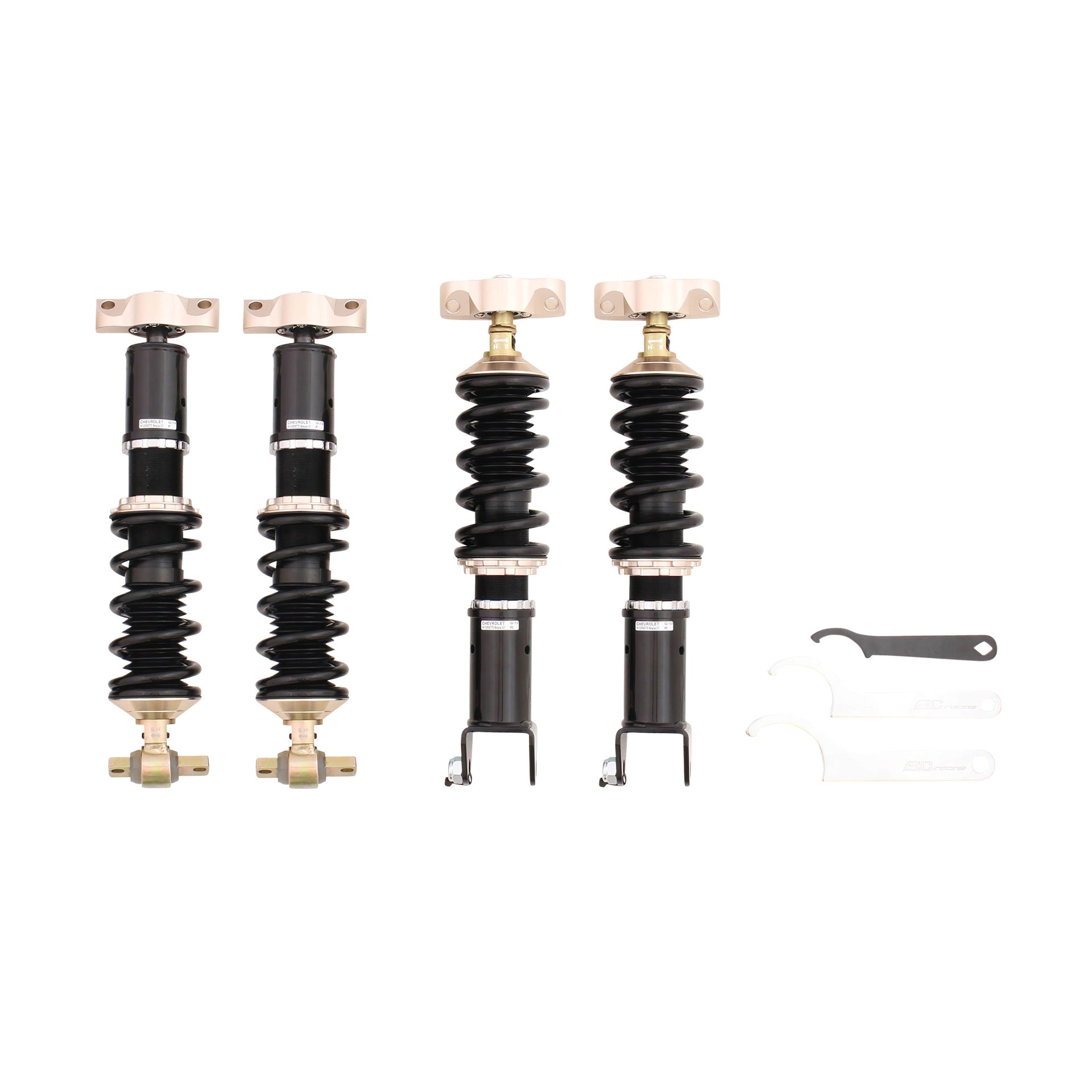 BC Racing ZX Series Coilovers for 2014-2019 Chevrolet Corvette RWD (C7)