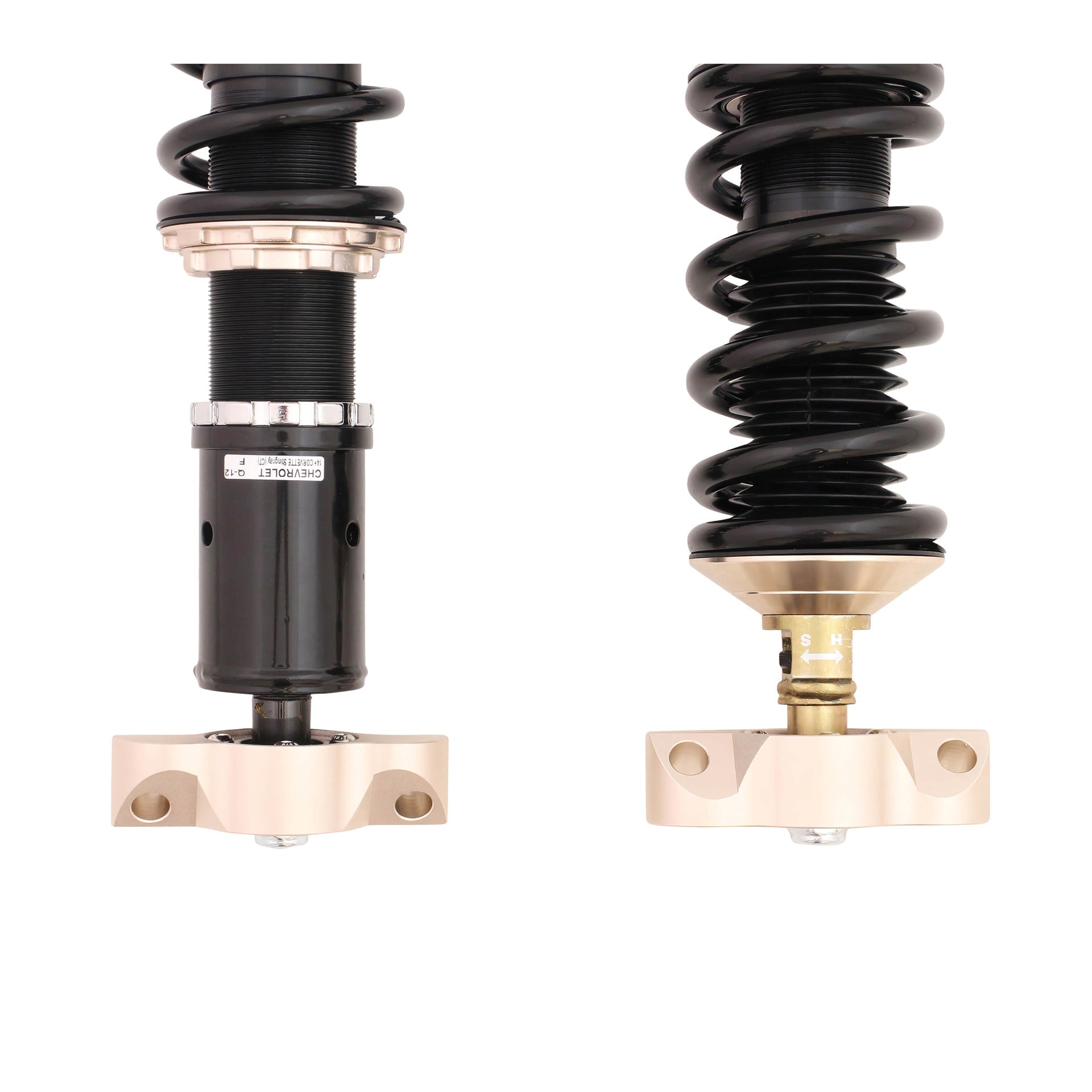 BC Racing BR Series Coilovers for 2014-2019 Chevrolet Corvette RWD (C7)