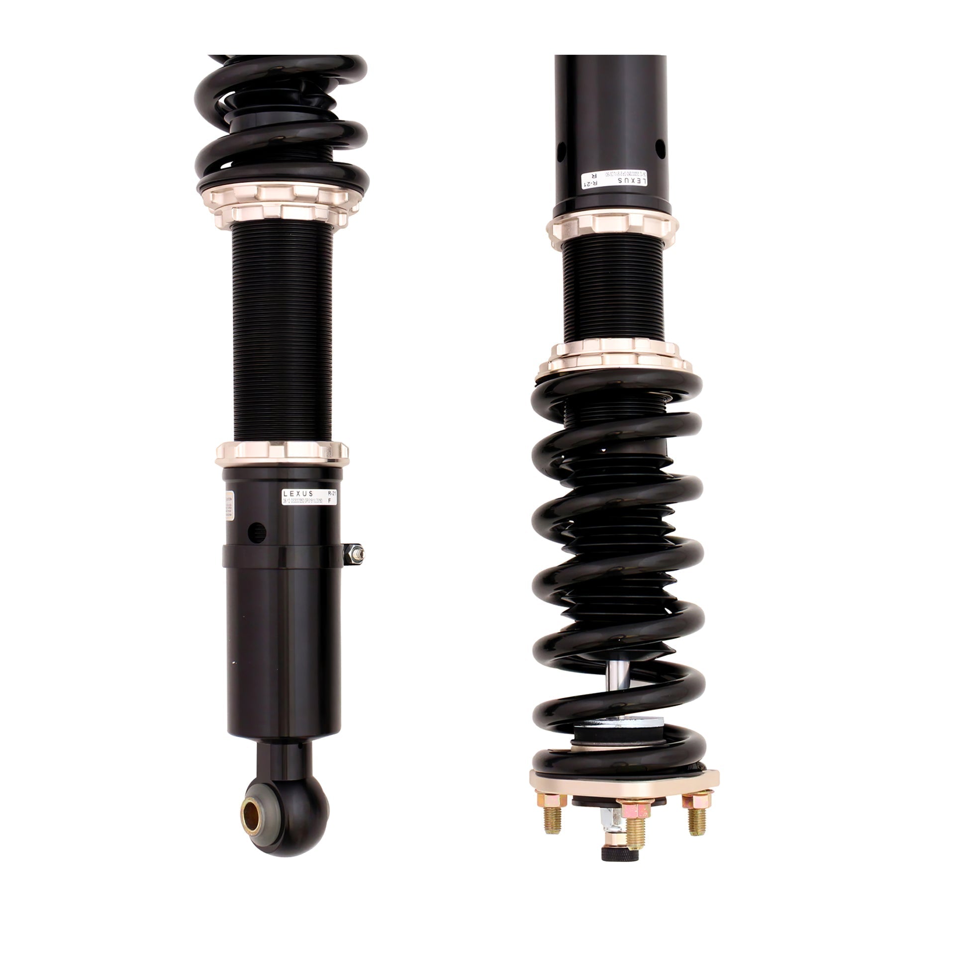 BC Racing ZX Series Coilovers for 2006-2012 Lexus GS350 RWD (GRS191)