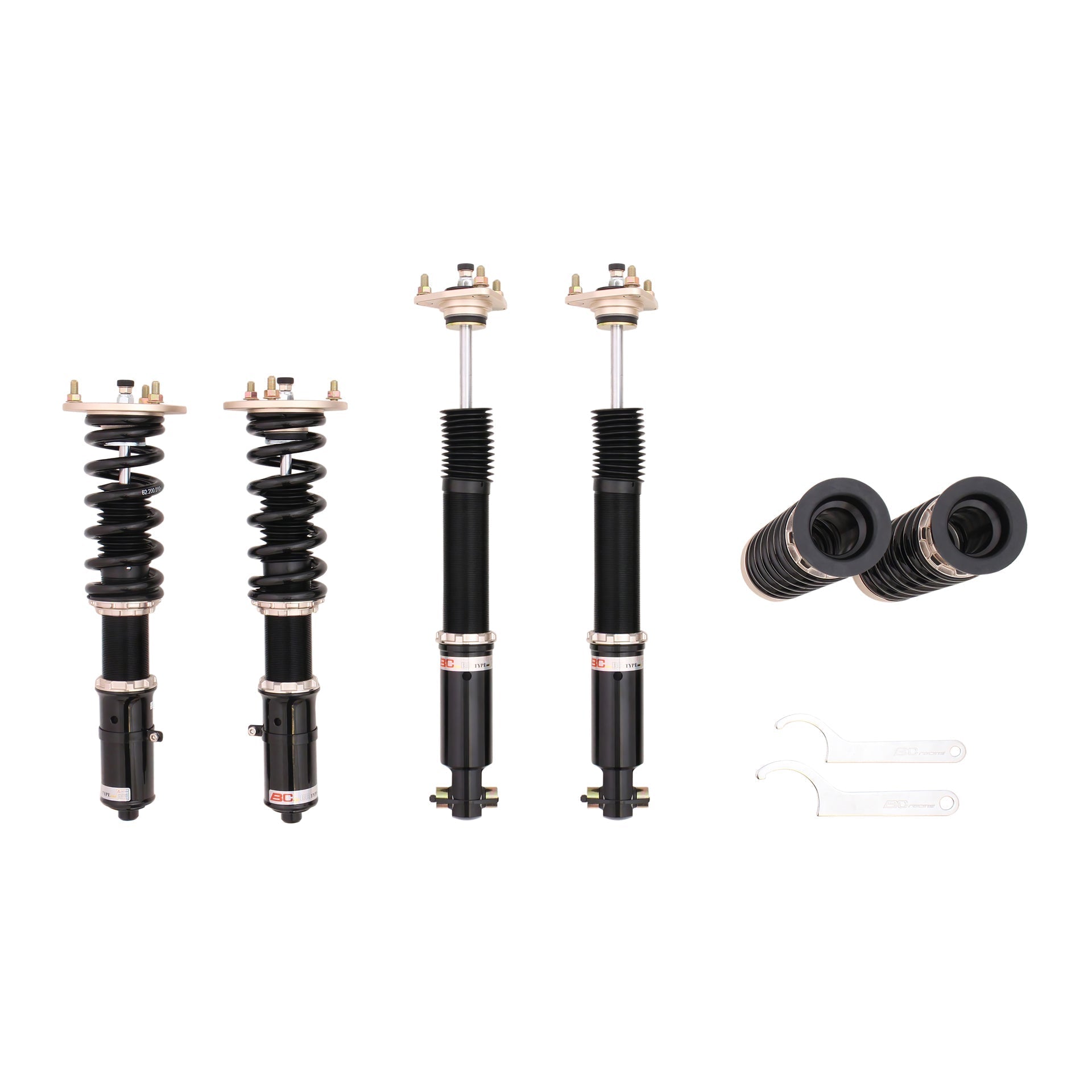 BC Racing DS Series Coilovers for 2013-2020 Lexus GS250 AWD (GRL15)