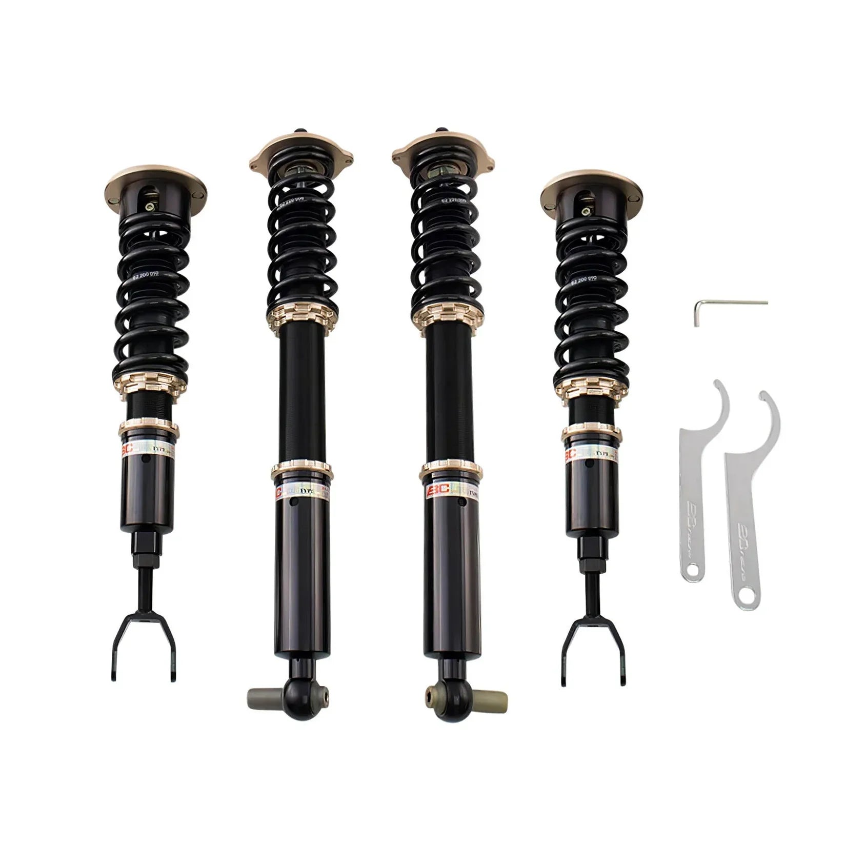 BC Racing DS Series Coilovers for 2019+ Audi Q8 AWD