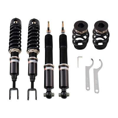 BC Racing BR Series Coilovers for 2007-2008 Audi RS4 Sedan AWD (B7/8E)