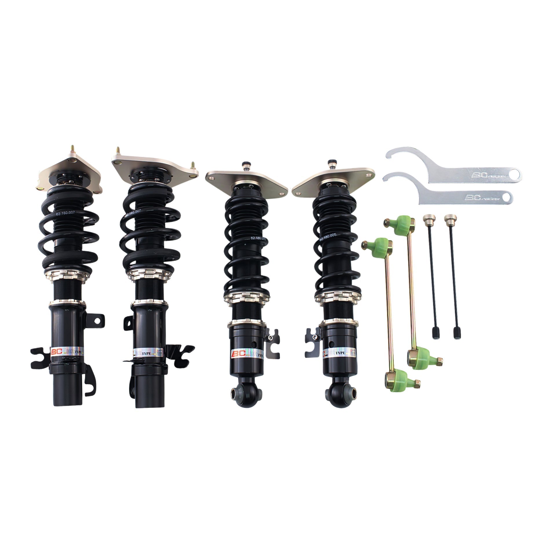 BC Racing BR Series Coilovers for 2002-2006 Mini Cooper FWD (RE16)