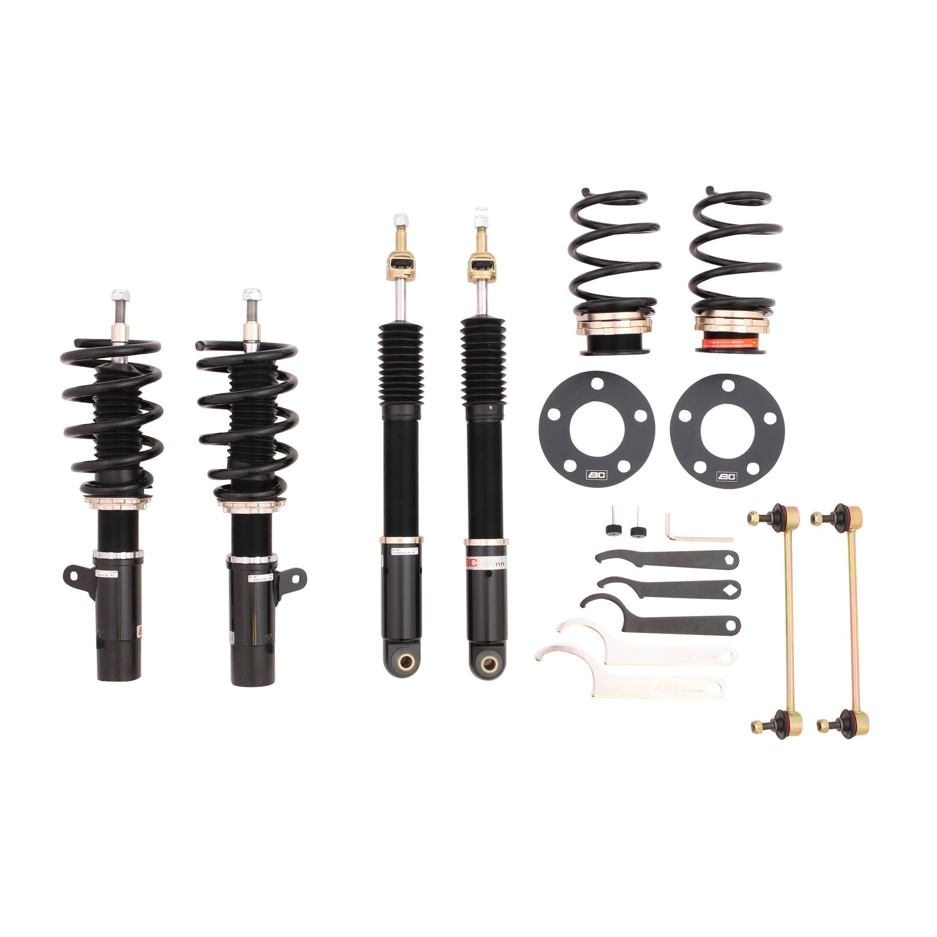 BC Racing BR Series Coilovers for 2025+ Mini Cooper Cabrio FWD (NO DDC)