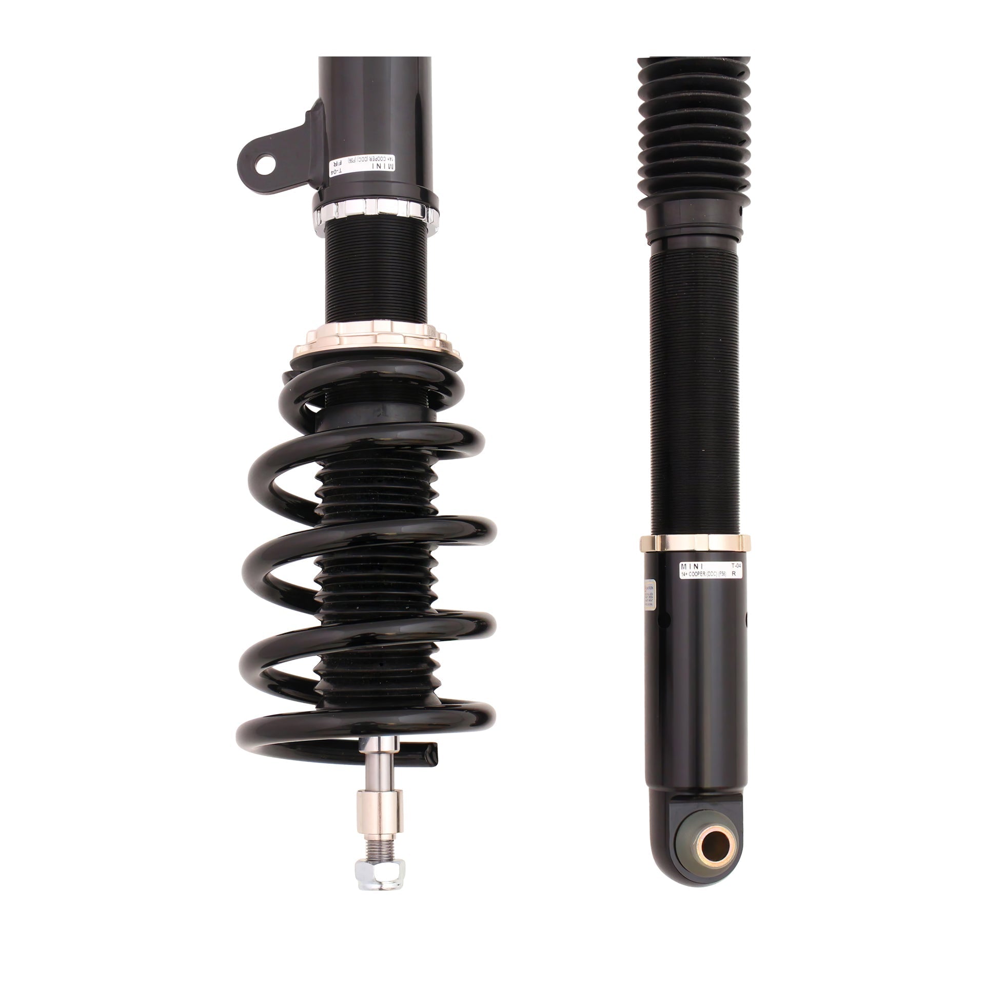BC Racing DS Series Coilovers for 2025+ Mini Cooper Cabrio FWD (NO DDC)