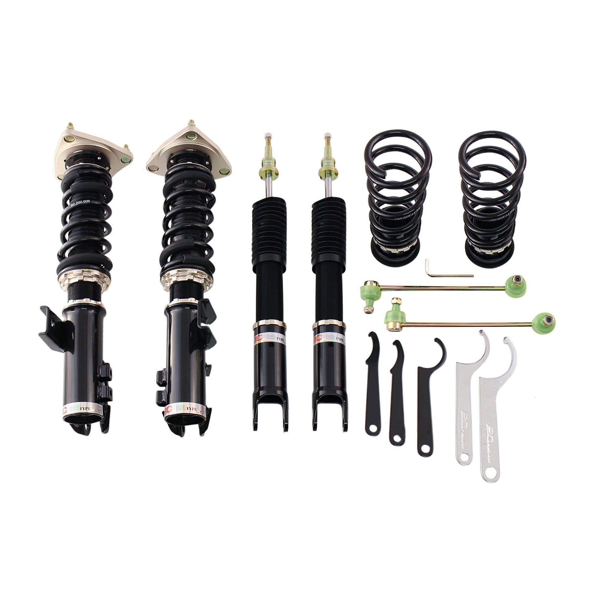 BC Racing RM Series Coilovers for 2011-2015 Kia Optima FWD (TF)