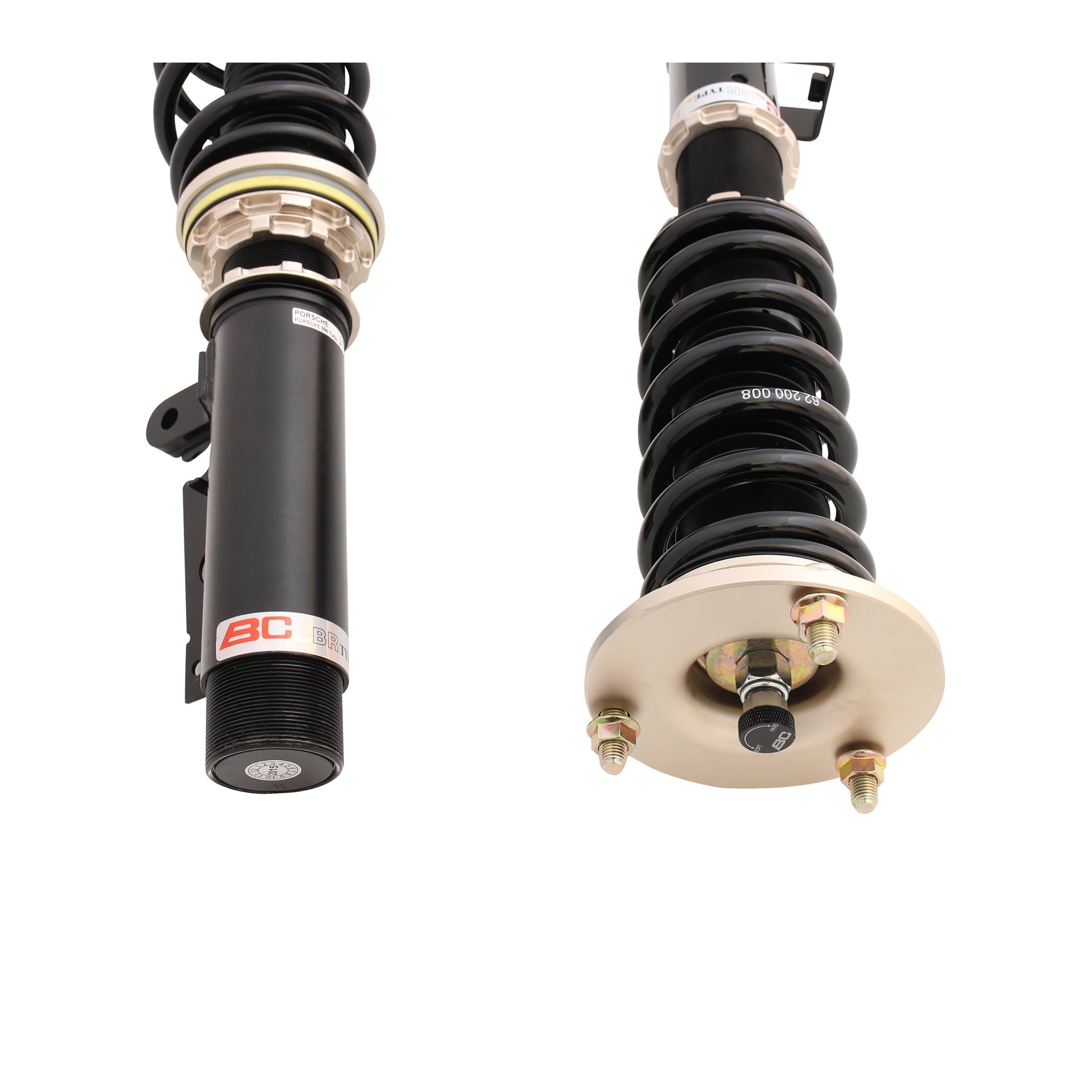 BC Racing DS Series Coilovers for 2001-2005 Porsche 911 AWD (996)