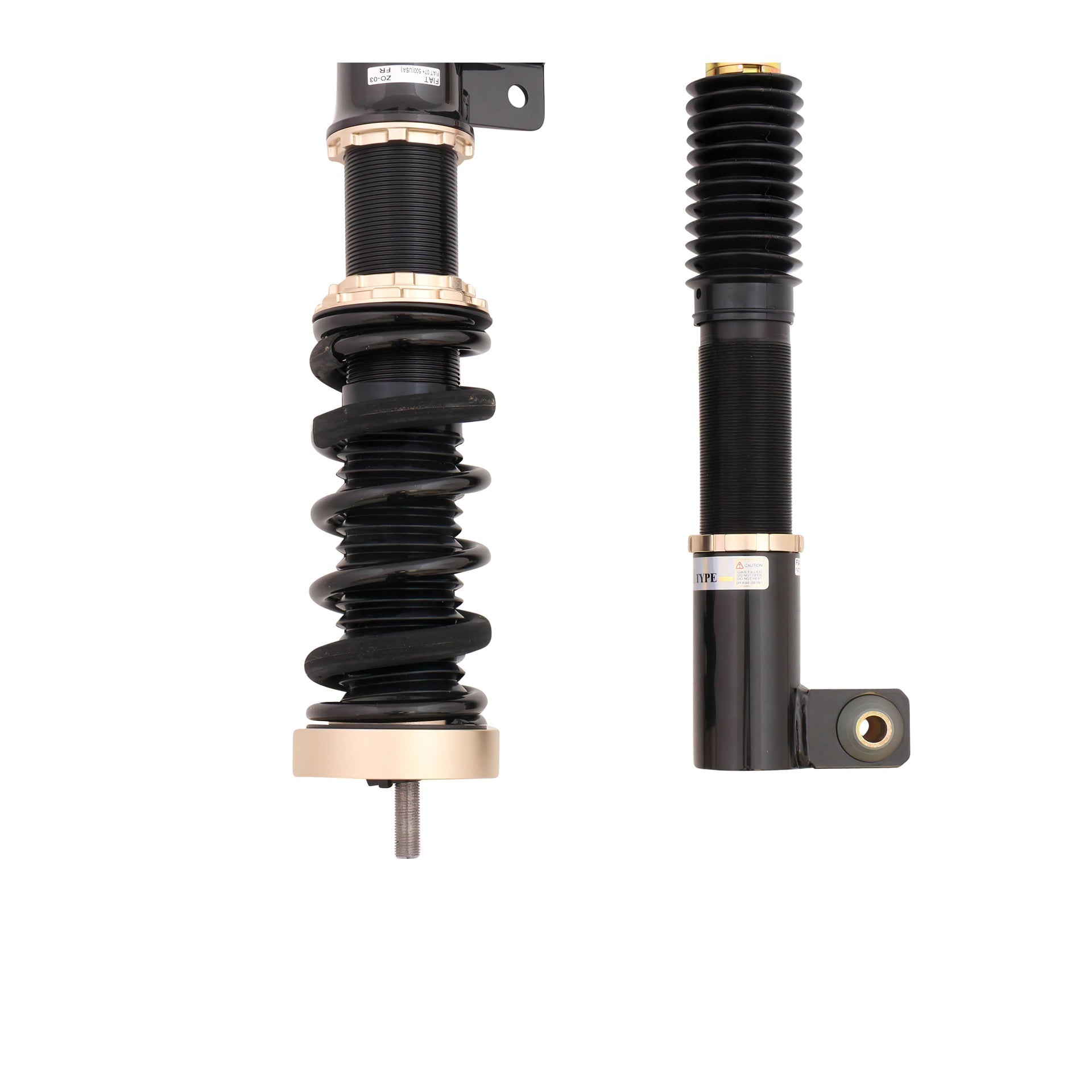 BC Racing DS Series Coilovers for 2003-2010 Dodge Viper RWD (ZB)