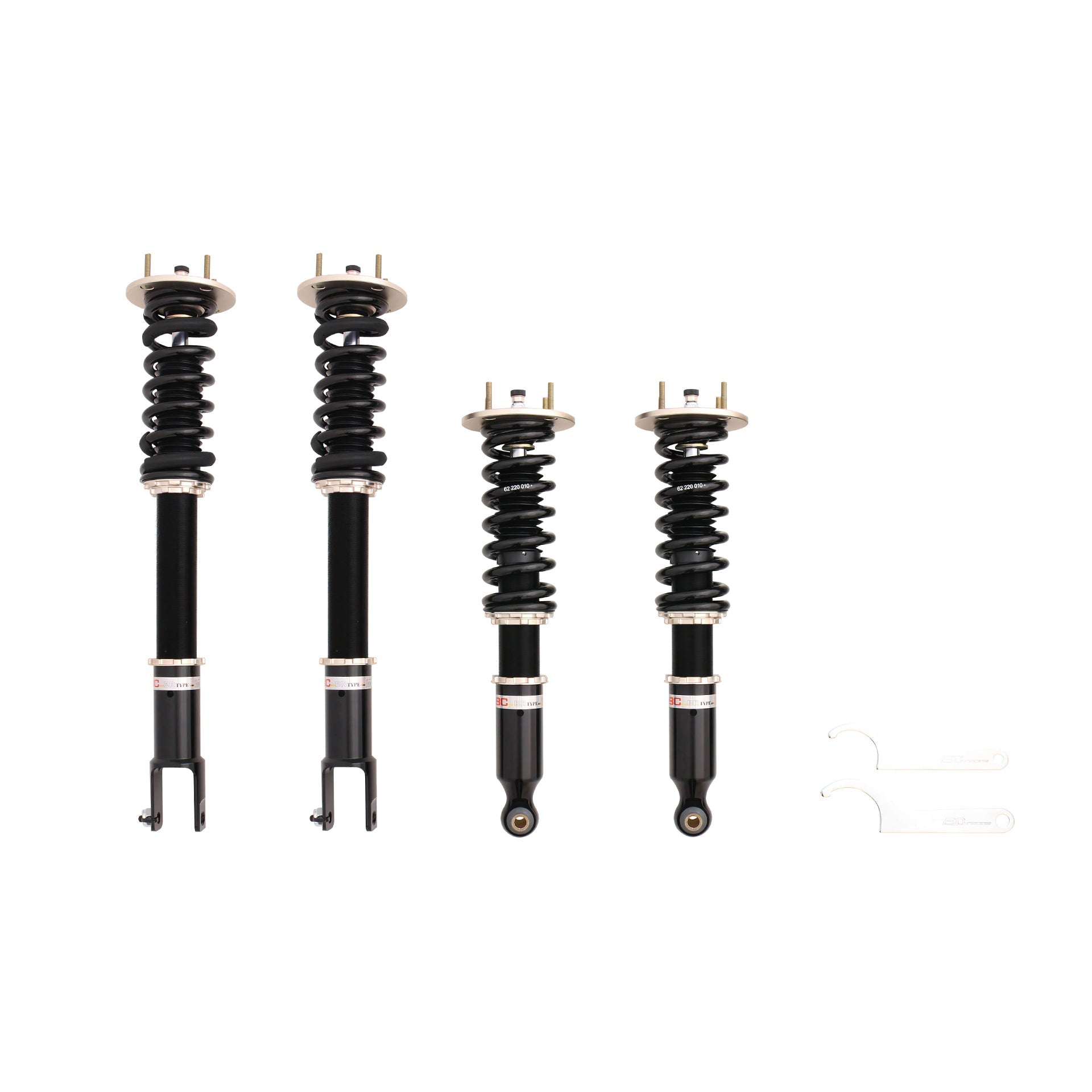 BC Racing BR Series Coilovers for 2003-2009 Jaguar XJ RWD (X350/X358)