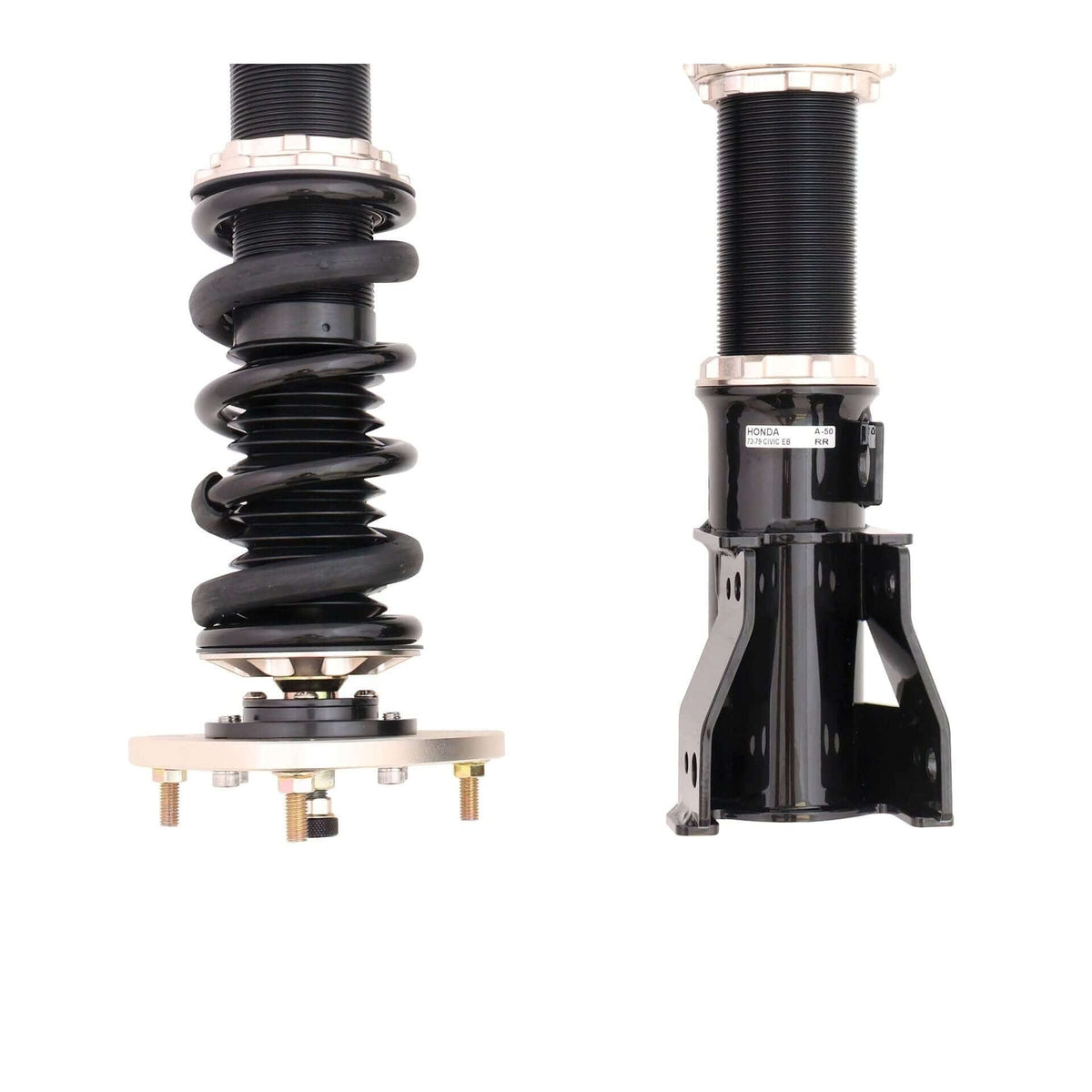 A-50-BR BC Racing BR Series Coilovers - 1973-1979 Honda Civic (SB/SG)