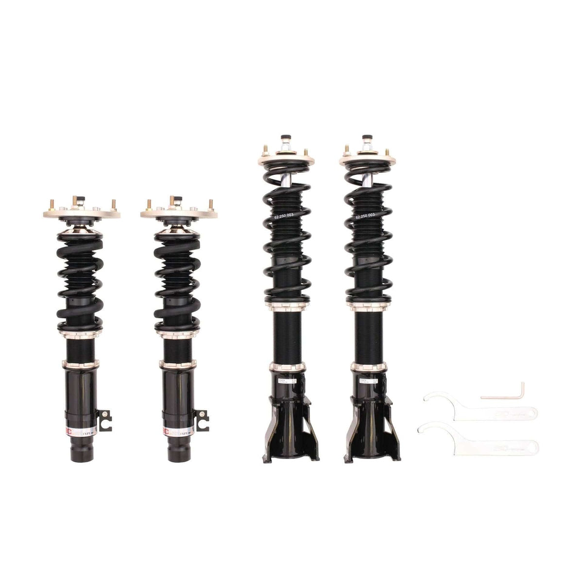 A-50-BR BC Racing BR Series Coilovers - 1973-1979 Honda Civic (SB/SG)