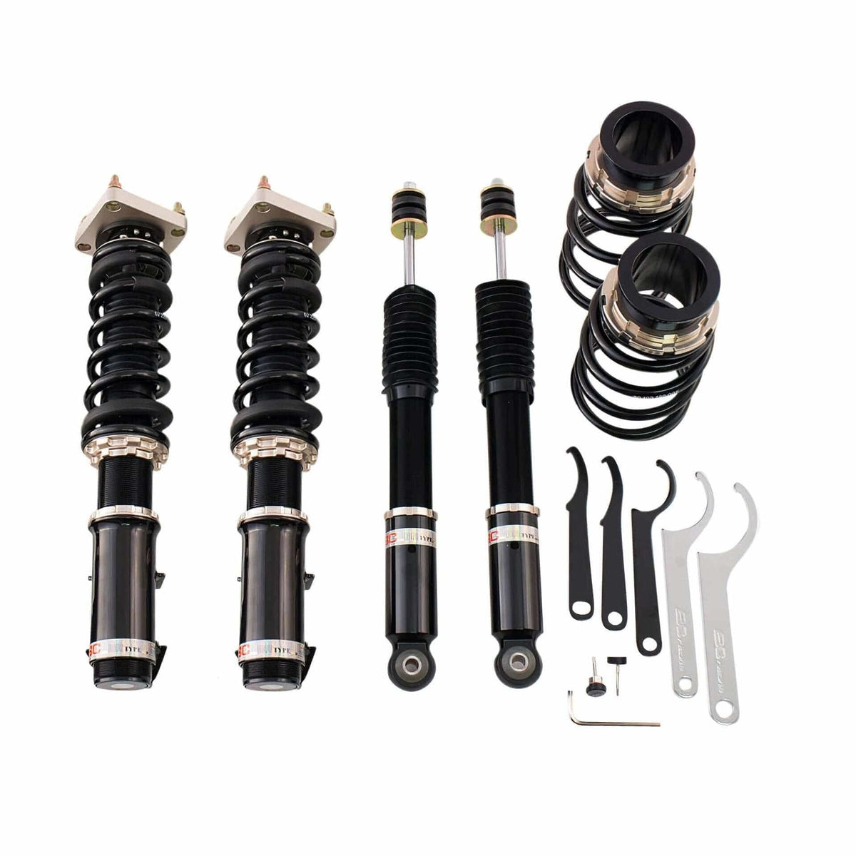 E-46-BR BC Racing BR Series Coilovers - 1979-1989 Ford Mustang Foxbody