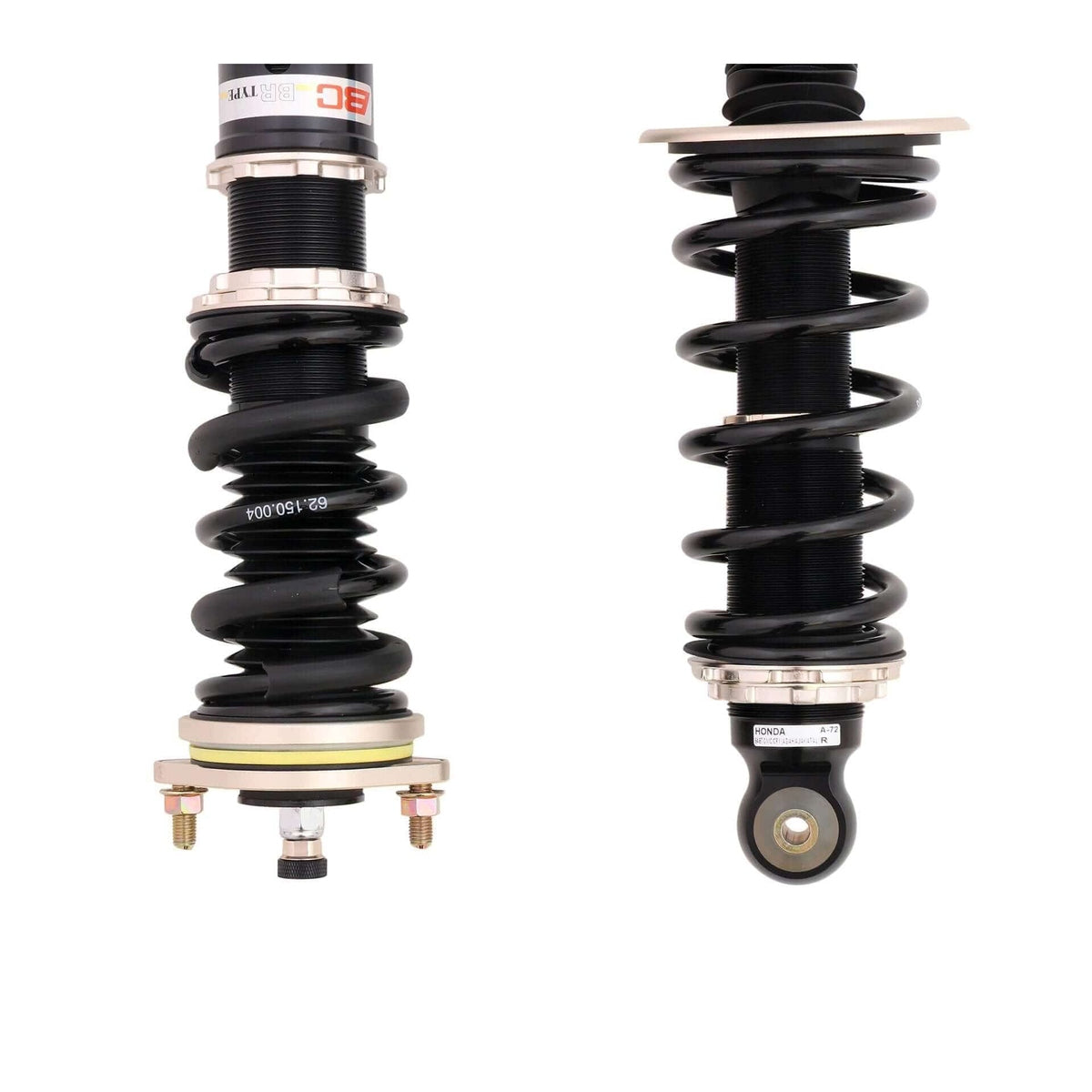 A-72-BR BC Racing BR Series Coilovers - 1984-1987 Honda Civic (AG/AH/AT/AU)