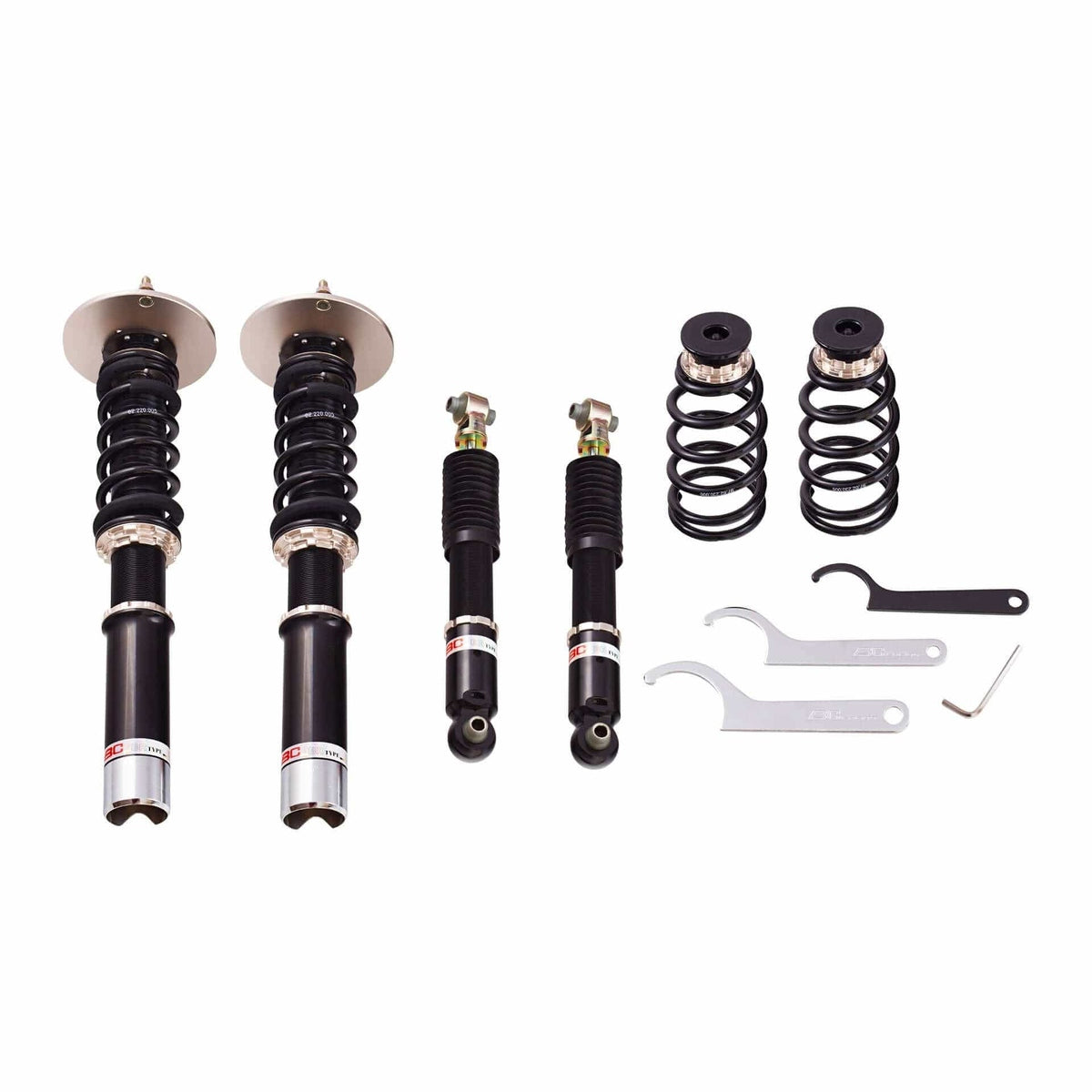 ZG-09-BR BC Racing BR Series Coilovers - 1985-1992 Volvo 740 RWD