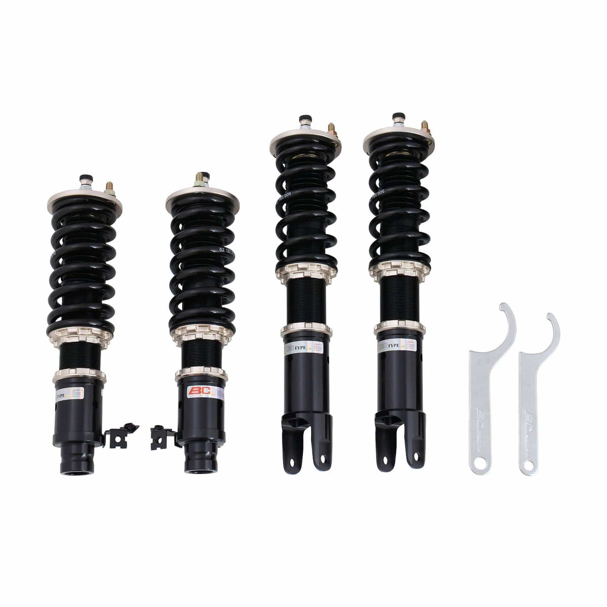 A-02-BR BC Racing BR Series Coilovers - 1992-1995 Honda Civic Rear Fork (EG6/EH)