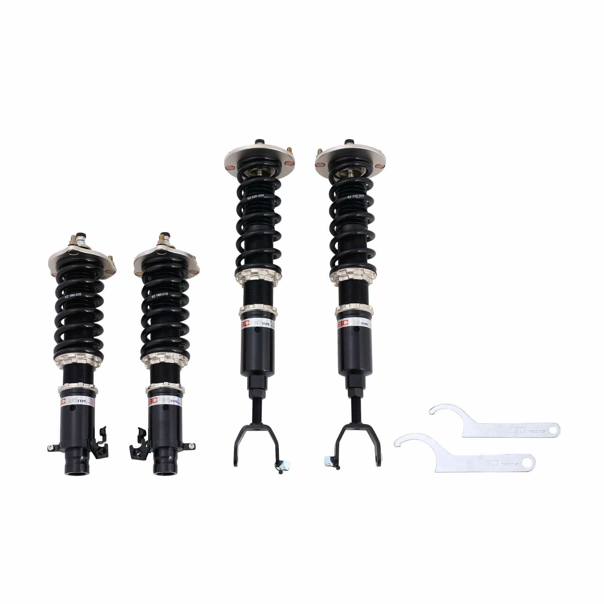 BC Racing BR Series Coilovers - 1988-1991 Honda Prelude FWD (BA)