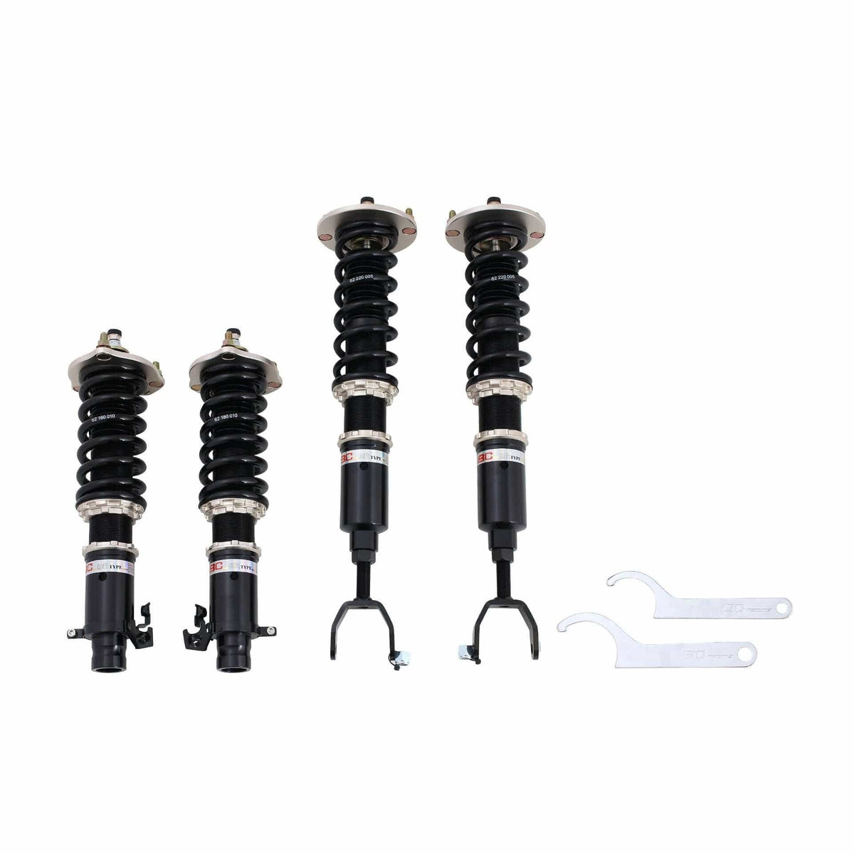 A-19-BR BC Racing BR Series Coilovers - 1992-2001 Honda Prelude (BB1/BB9)